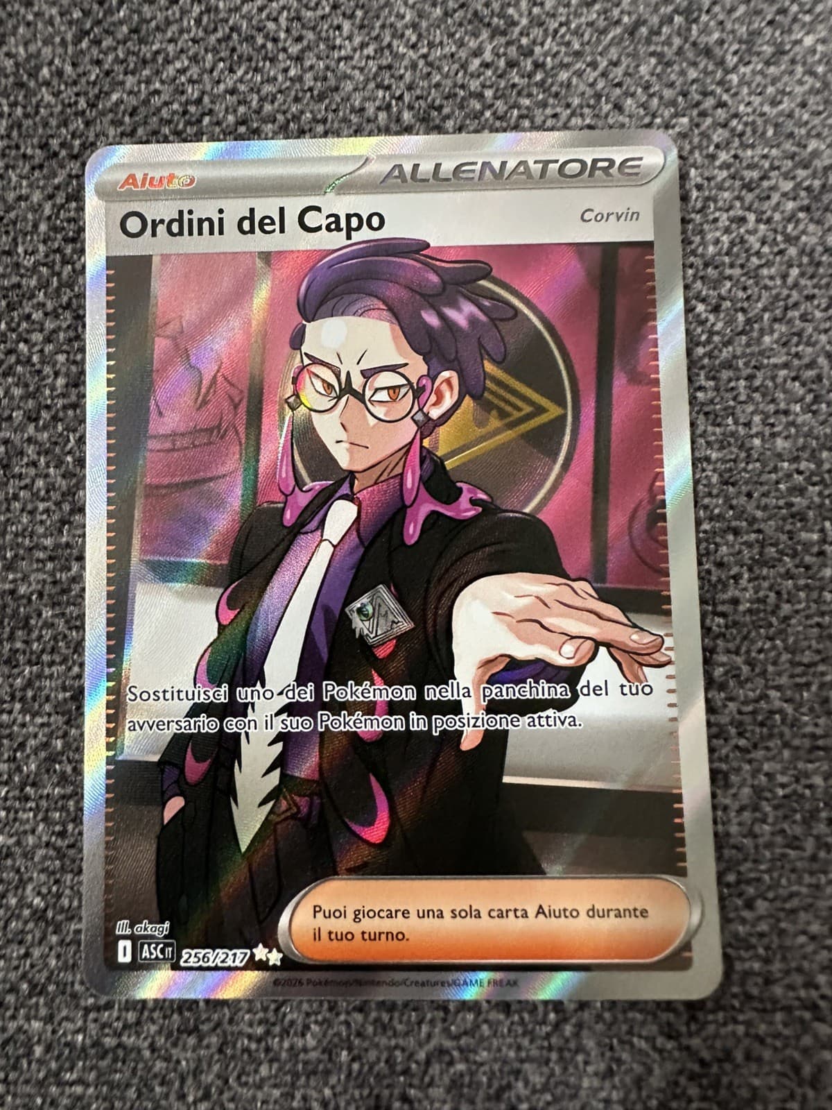 Ordini Del Capo Full Art  256/217 - Ascesa Eroica - ITA - NM+
