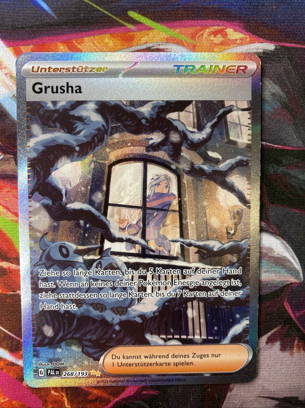 PAL Grusha ⭐️ ⭐️ SAR Deutsch Entwicklungen In Paldea 268/193 Pokémon TCG
