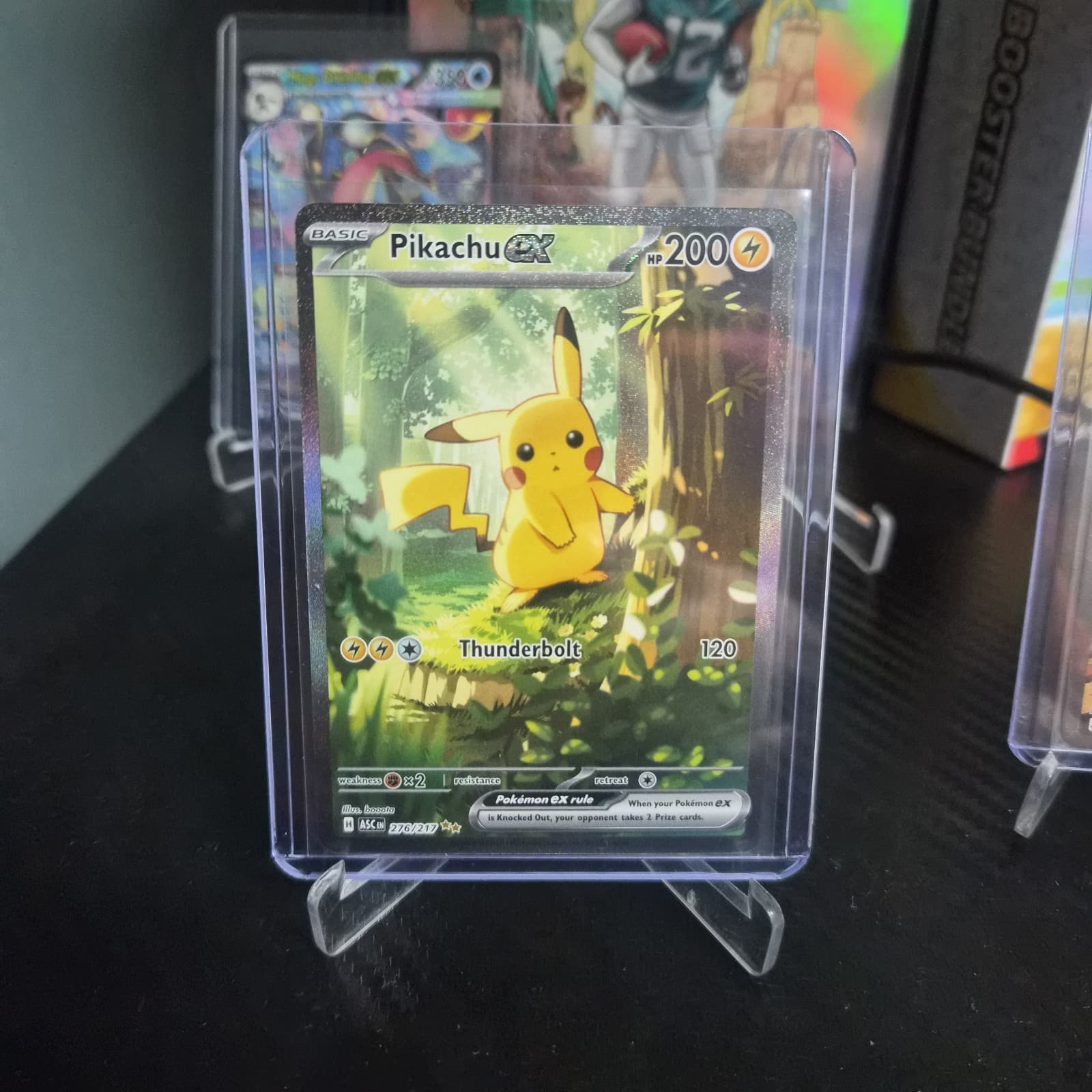 Pokemon TCG Pikachu ex 276/217 Ascended Heroes SIR Full Art Holo English 🔥