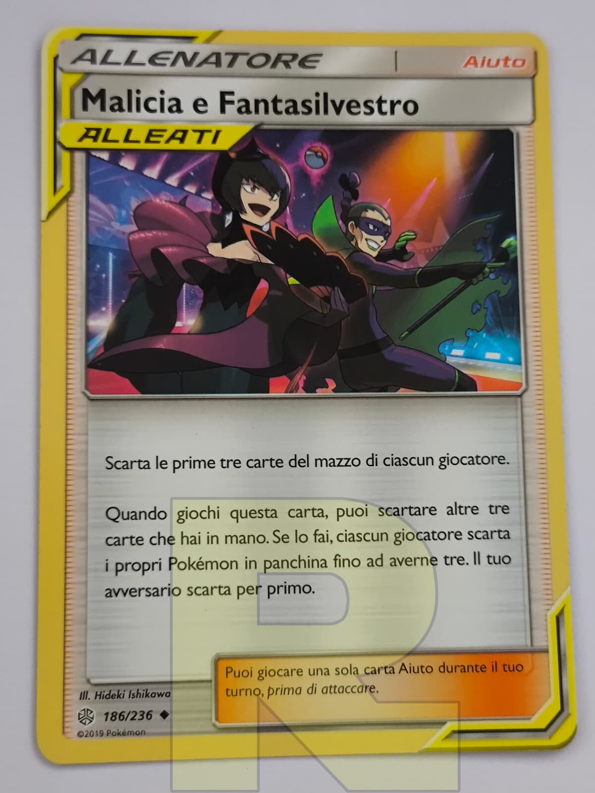 Malicia e Fantasilvestro ® SM12 186/236 ® Non Comune ® Pokemon ® Italiano EX