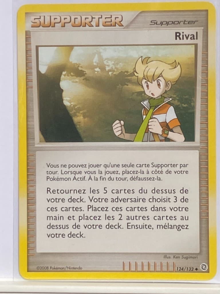 Rival 124/132 D&P Merveilles Secrètes carte Pokemon FR