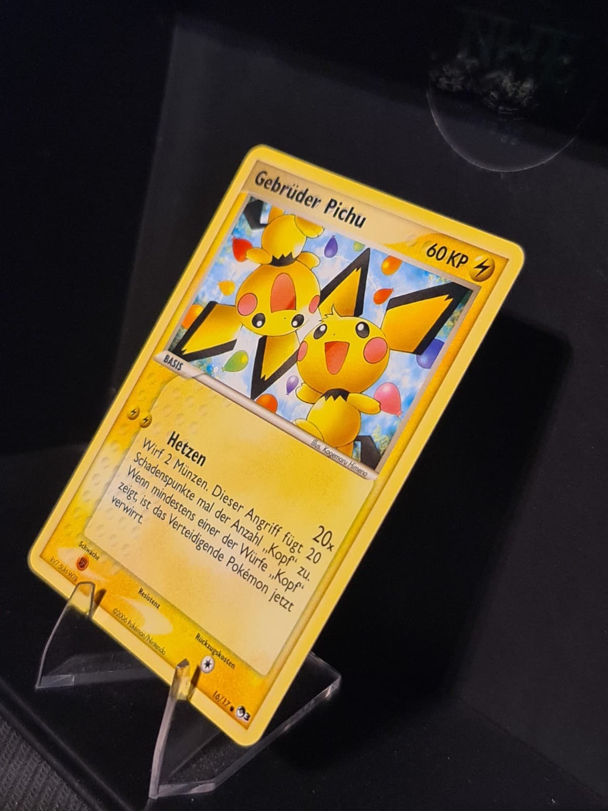 Gebrüder Pichu 16/17| Pop Series 3 | Common | Pokemon Karte | Deutsch