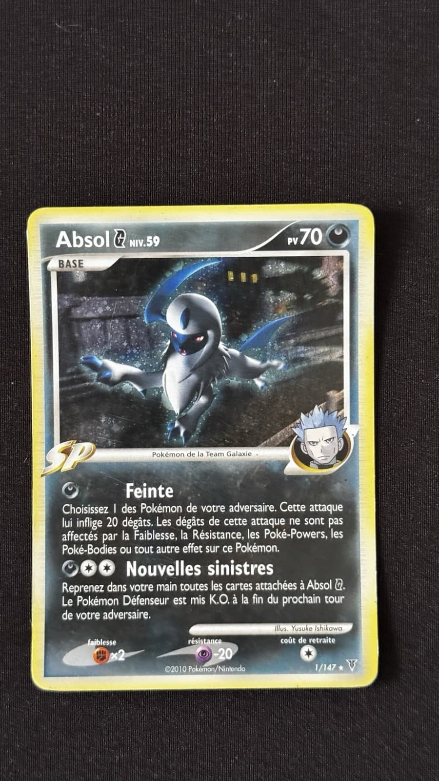 Absol G 1/147 - Platine Vainqueurs Suprêmes FR