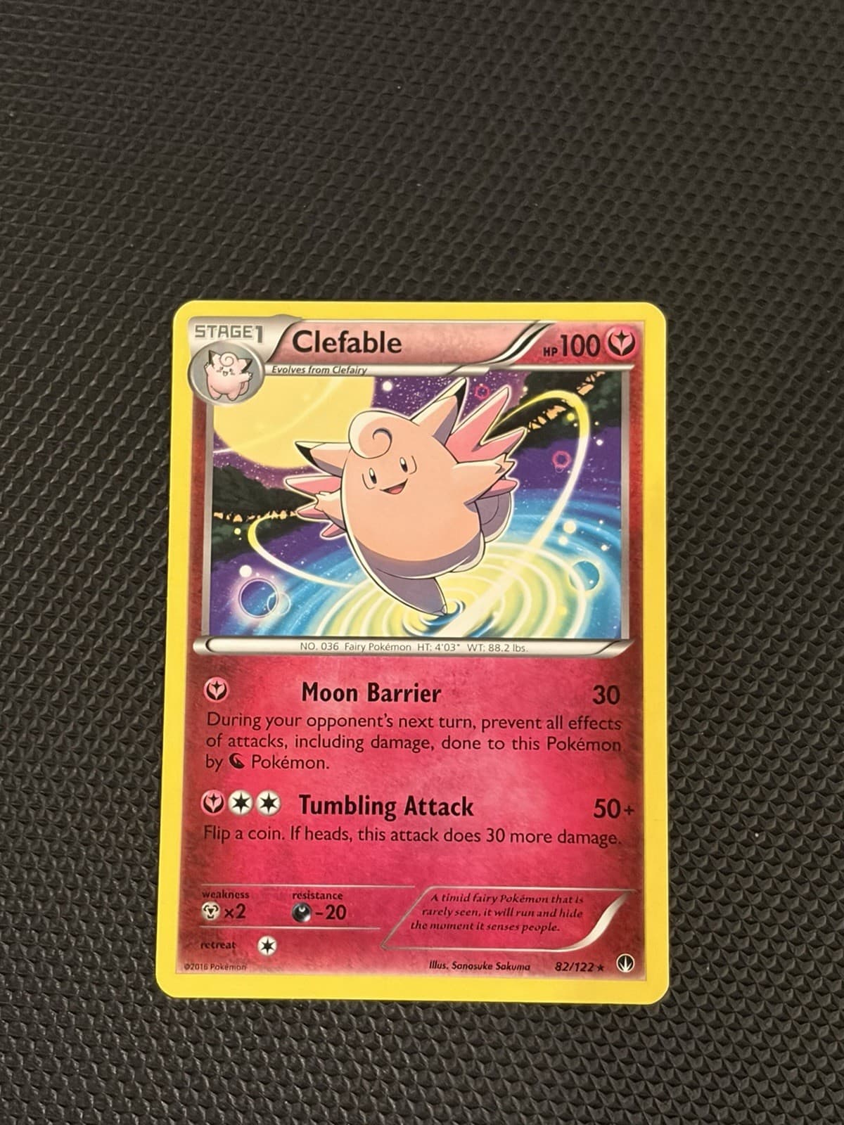 Clefable 82/122 Rare BREAKpoint Pokemon LP