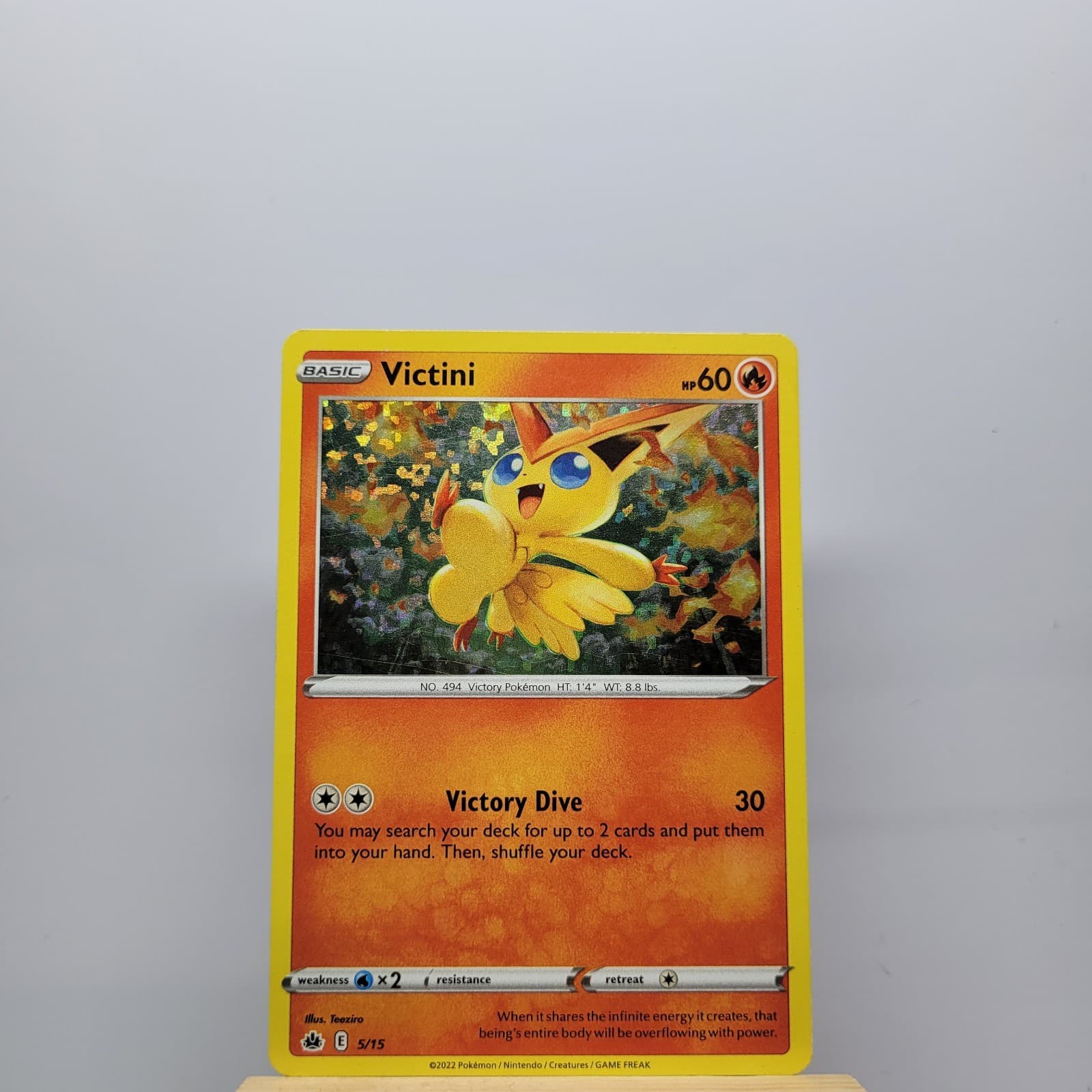 2022 Pokemon Mcdonald's Collection 5/15 Victini Holo