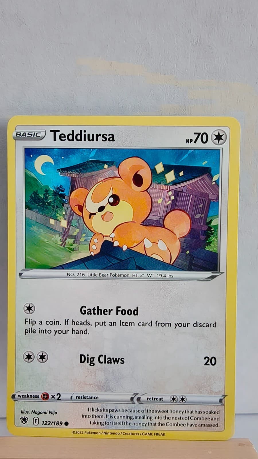 Teddiursa [LP] - Pokemon TCG Astral Radiance 122/189 [Common]