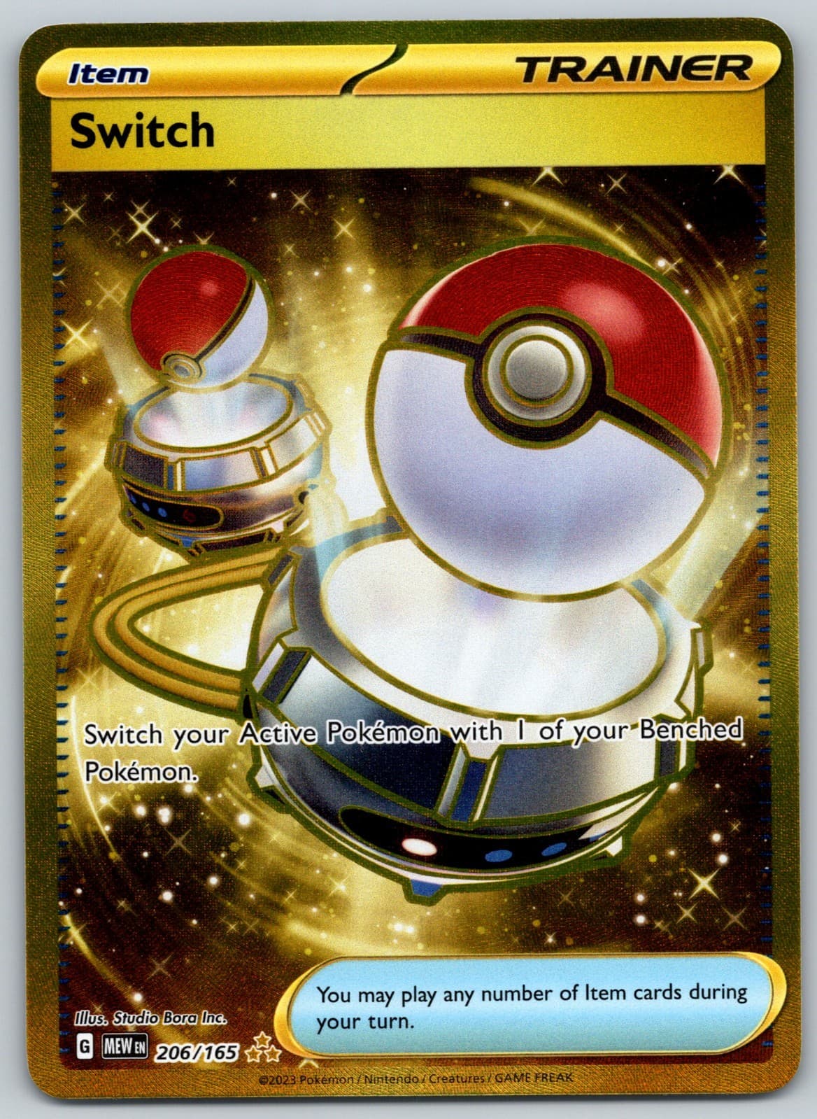 Switch (Hyper Rare) - 206/165 - Pokemon Scarlet & Violet: Pokemon 151