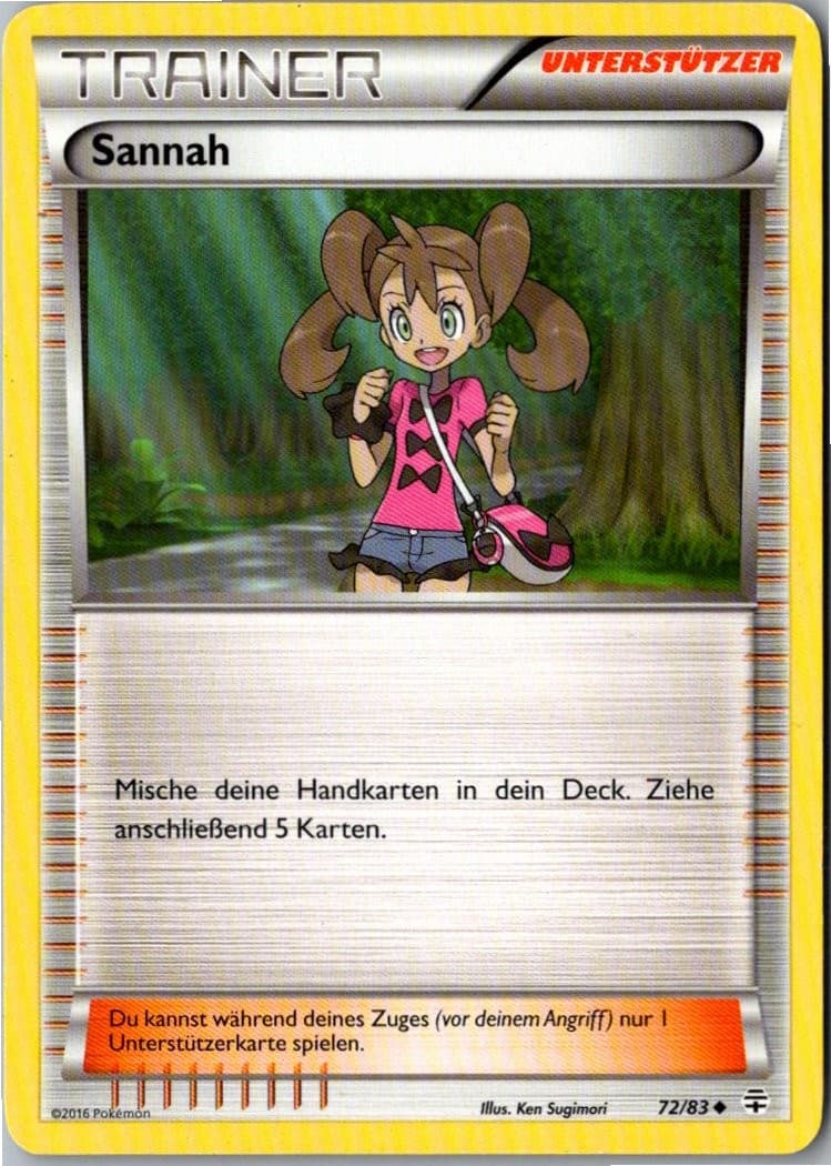 Pokemon Sannah 72/83 Generationen Deutsch