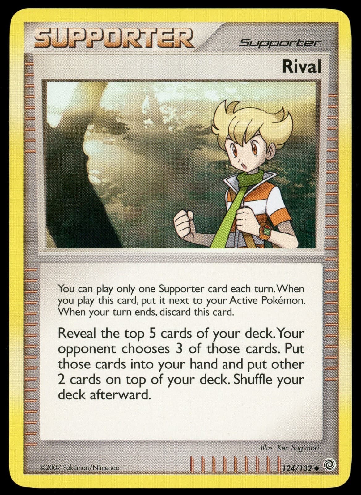 Pokemon Rival 124/132 Secret Wonders Uncommon NM