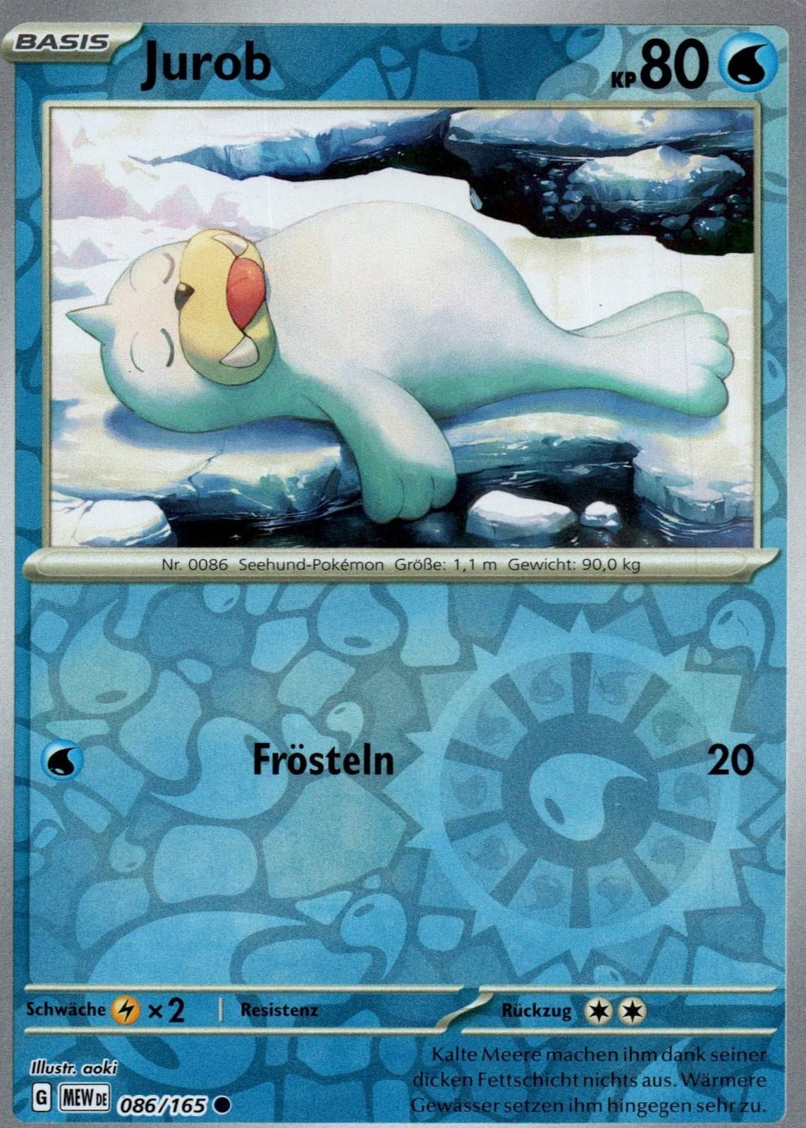 Pokémon Jurob 151 #86 🇩🇪