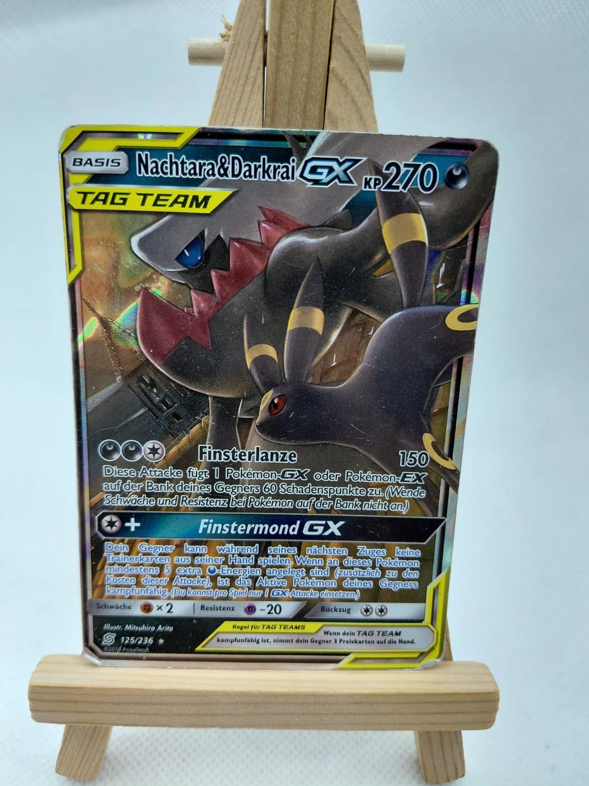 Nachtara & Darkrai GX 125/236 Bund der Gleichgesinnten Deutsch