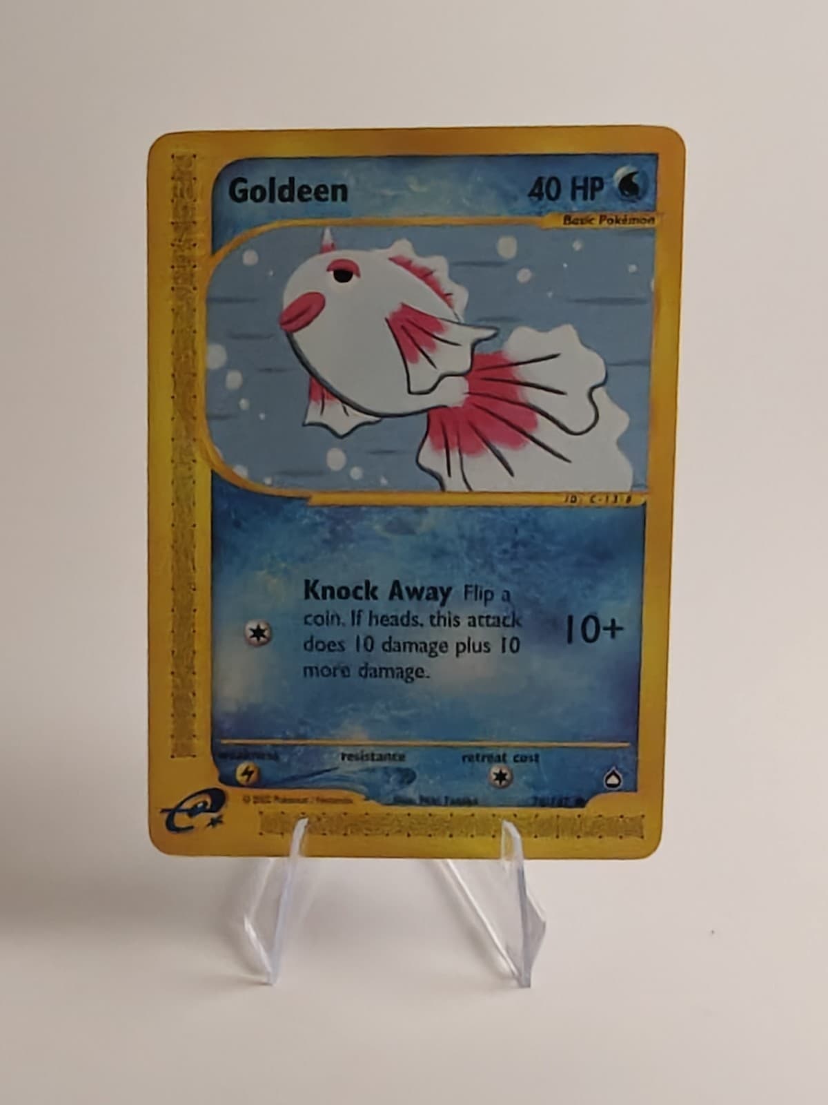 2002 Pokemon Aquapolis Goldeen 78/147 Near Mint Non-Holo WOTC
