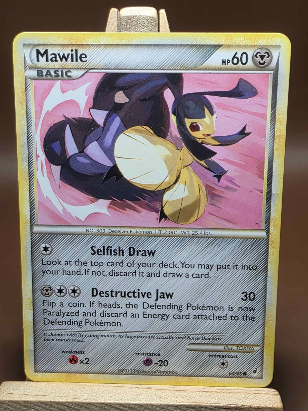 Mawile 64/95 Common Call of Legends Pokemon MP