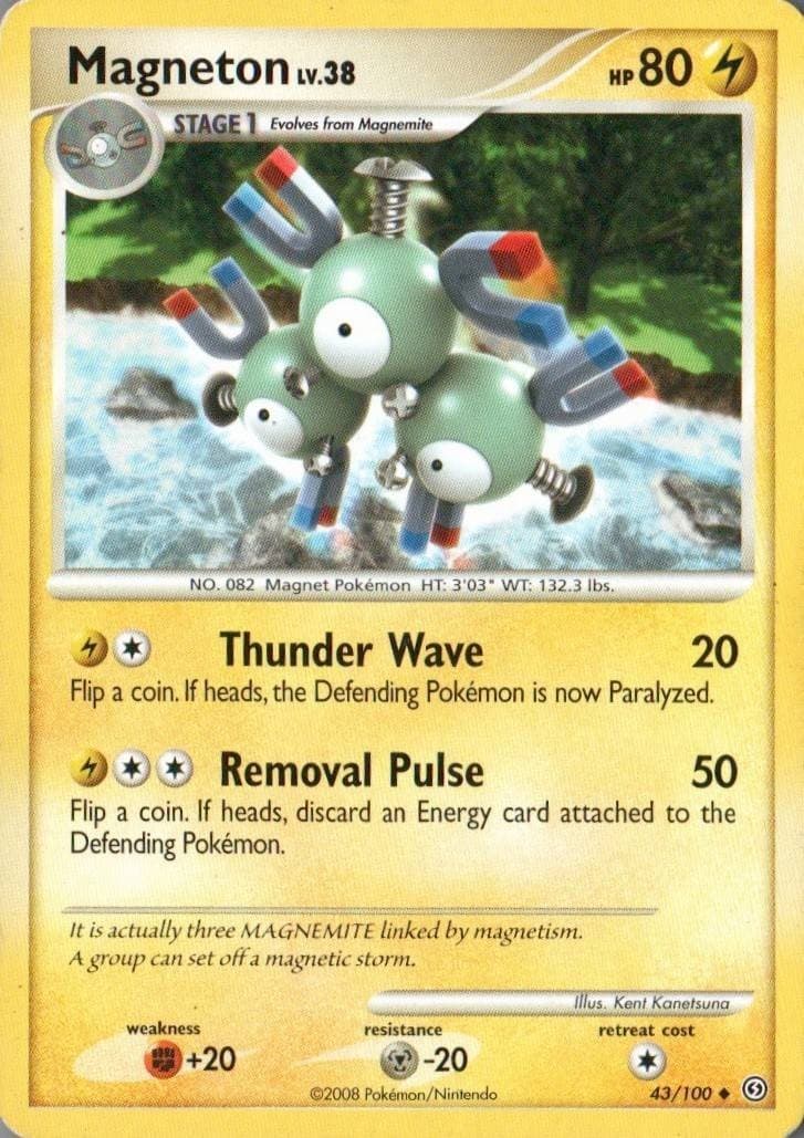 Magneton (43) Stormfront - 43/100 Pokemon Card NM