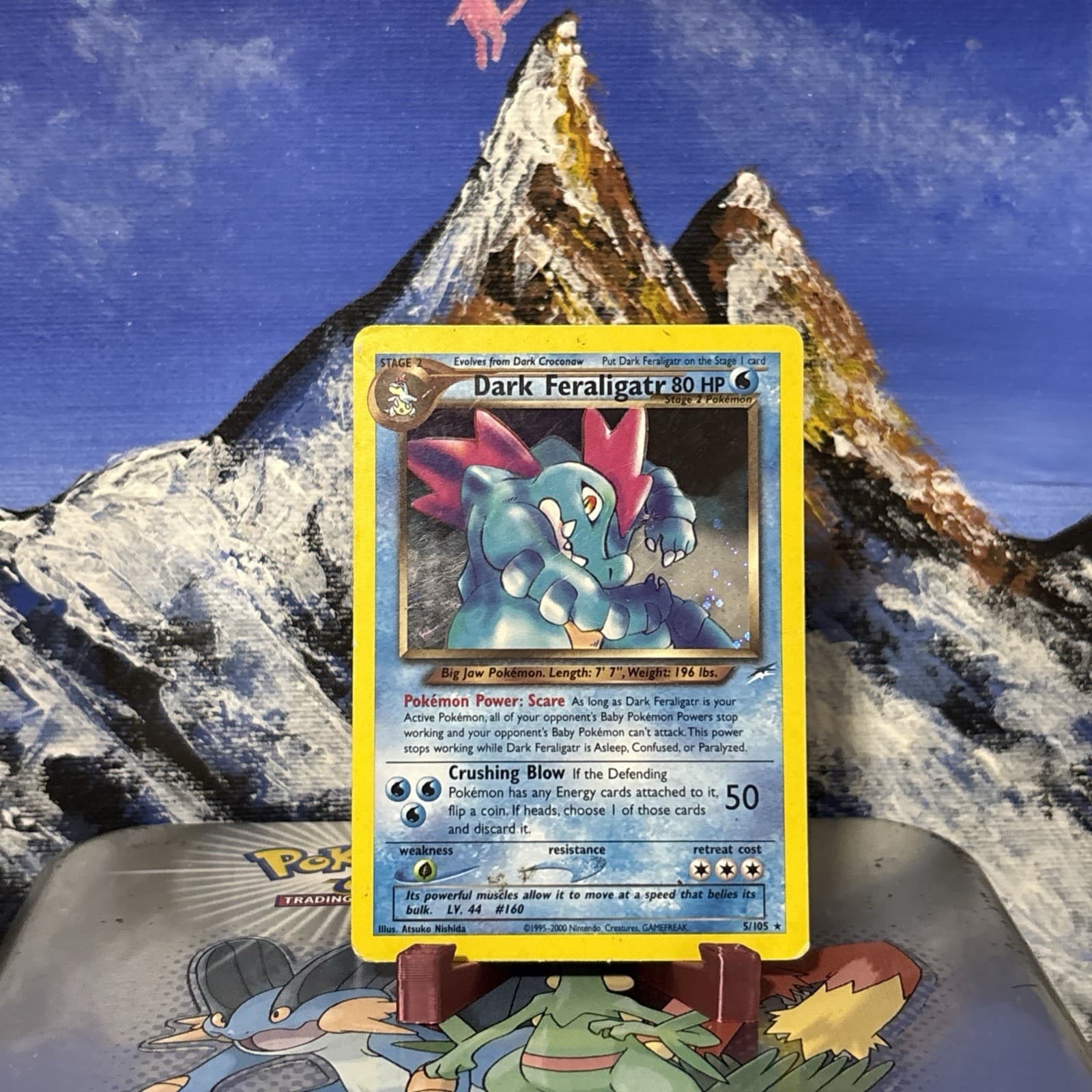 Dark Feraligatr - 5/105 Pokemon Neo Destiny - Holo ✨ HP