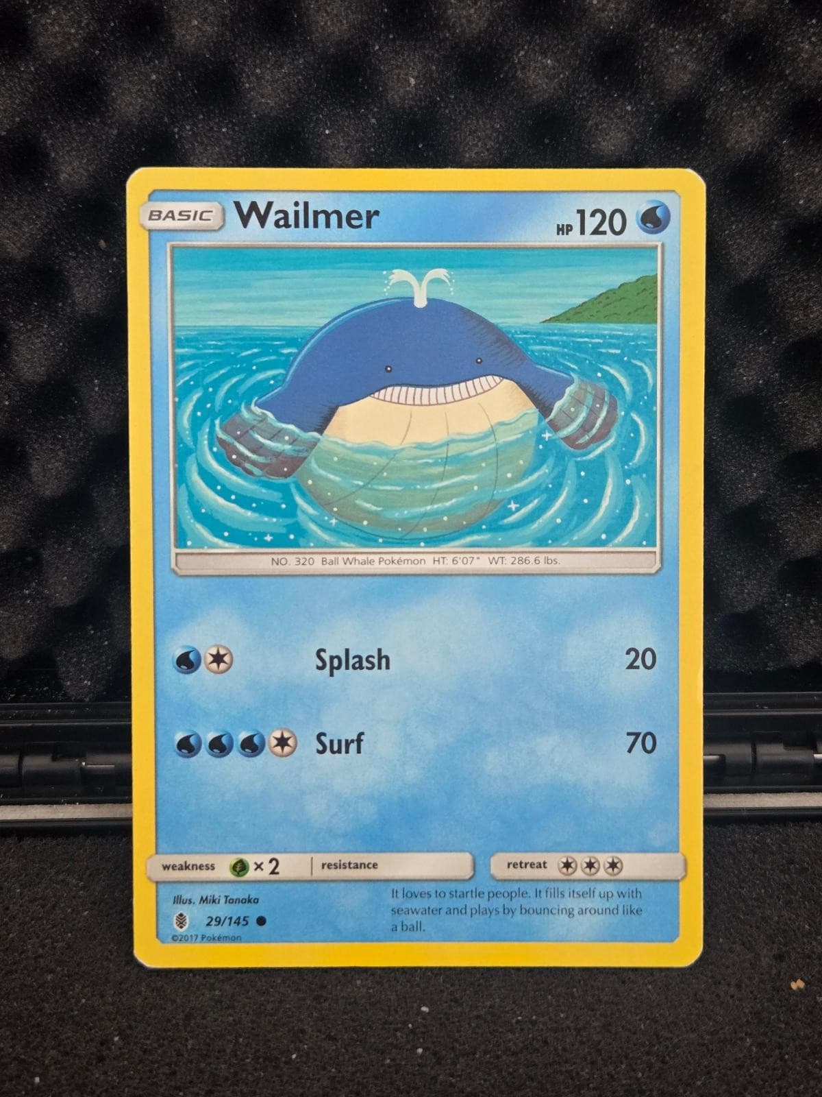 Wailmer 29/145 Common Guardians Rising Pokemon Lightly Played