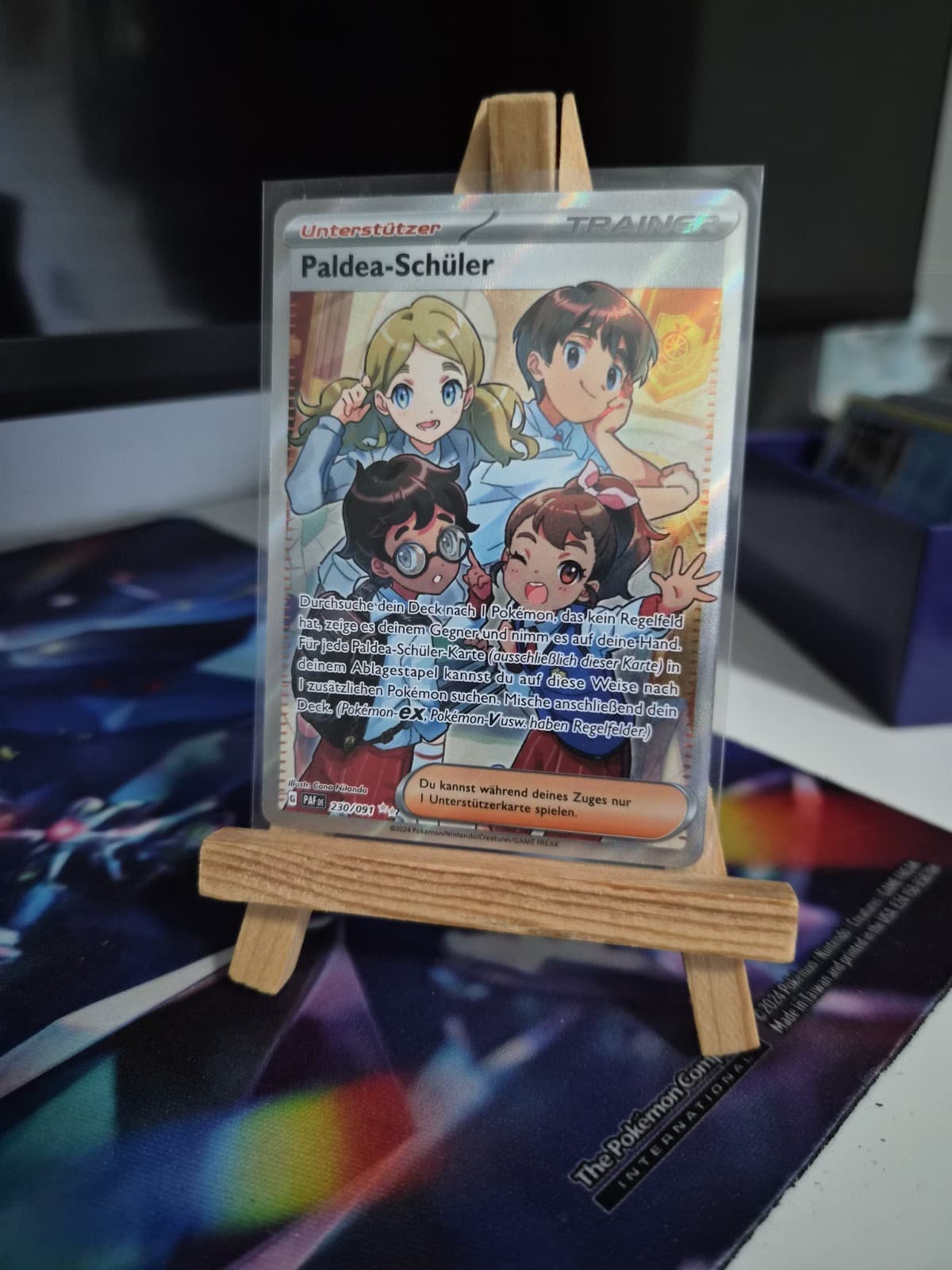 Pokemon Karte Paldea Schüler 230/091 Paldeas Schicksale Near Mint DE