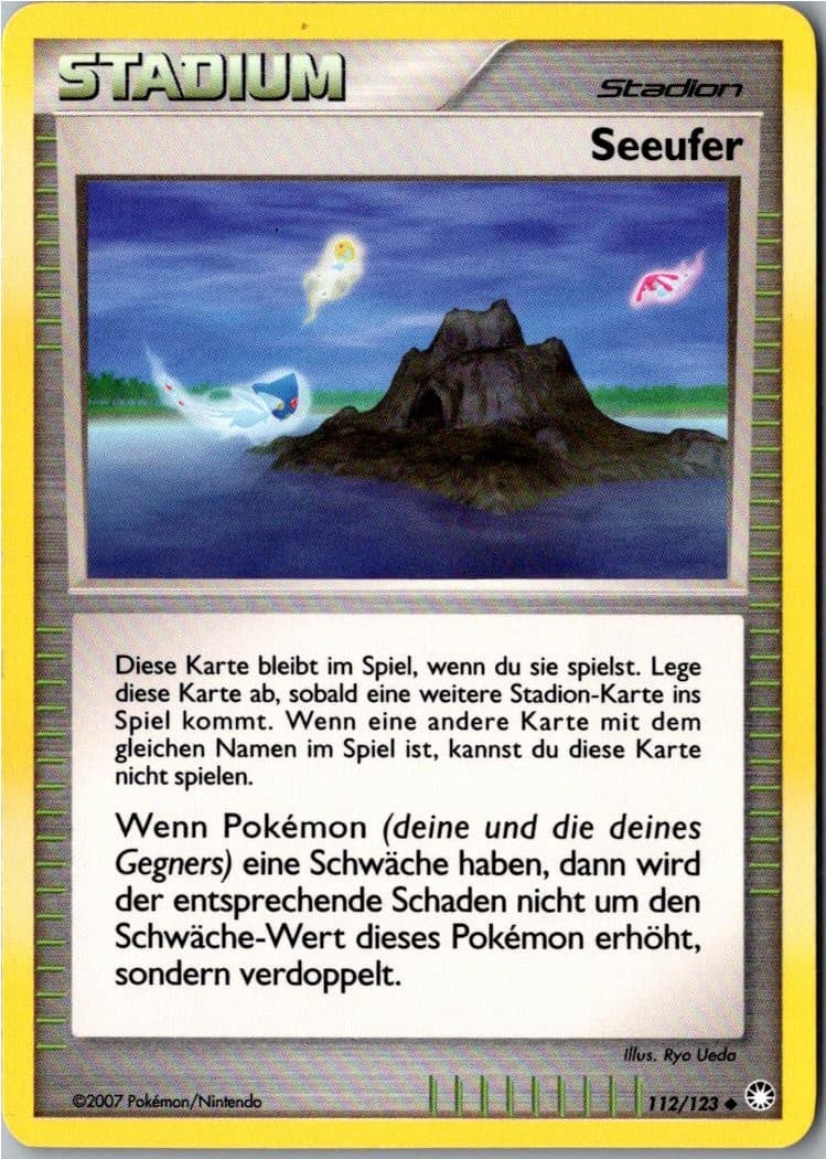 Pokemon Seeufer 112/123 Geheimnisvolle Schätze Deutsch
