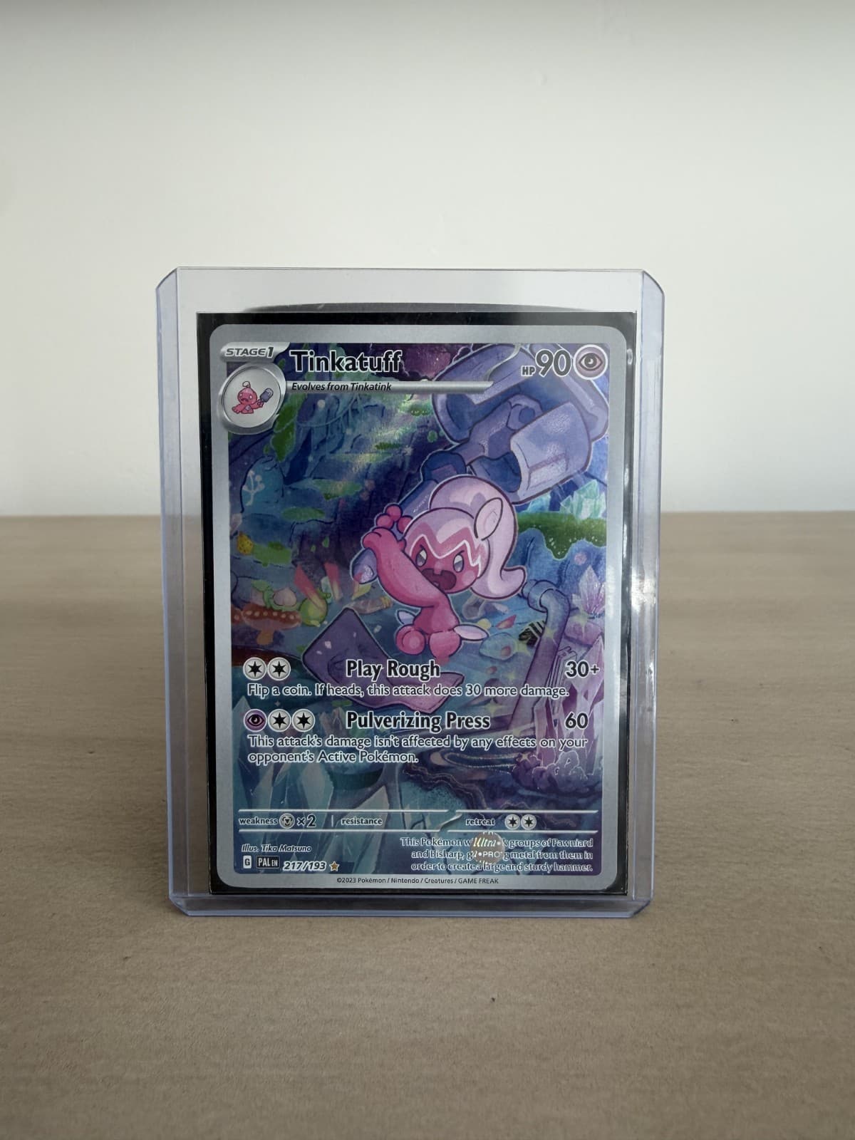 Tinkatuff 217/193 Sv02: Paldea Evolved Holo