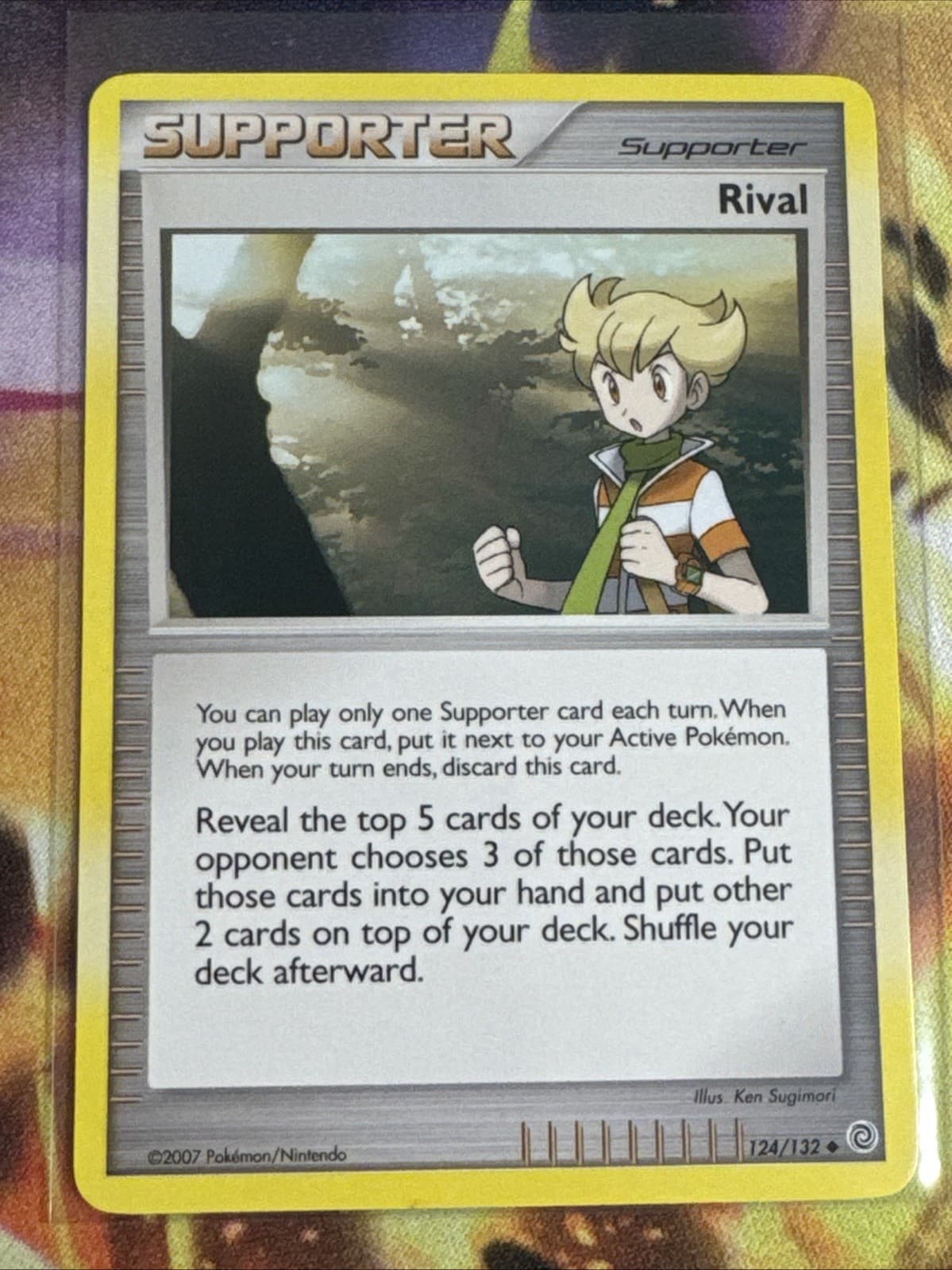 Pokemon Rival 124/132 Secret Wonders Uncommon NM