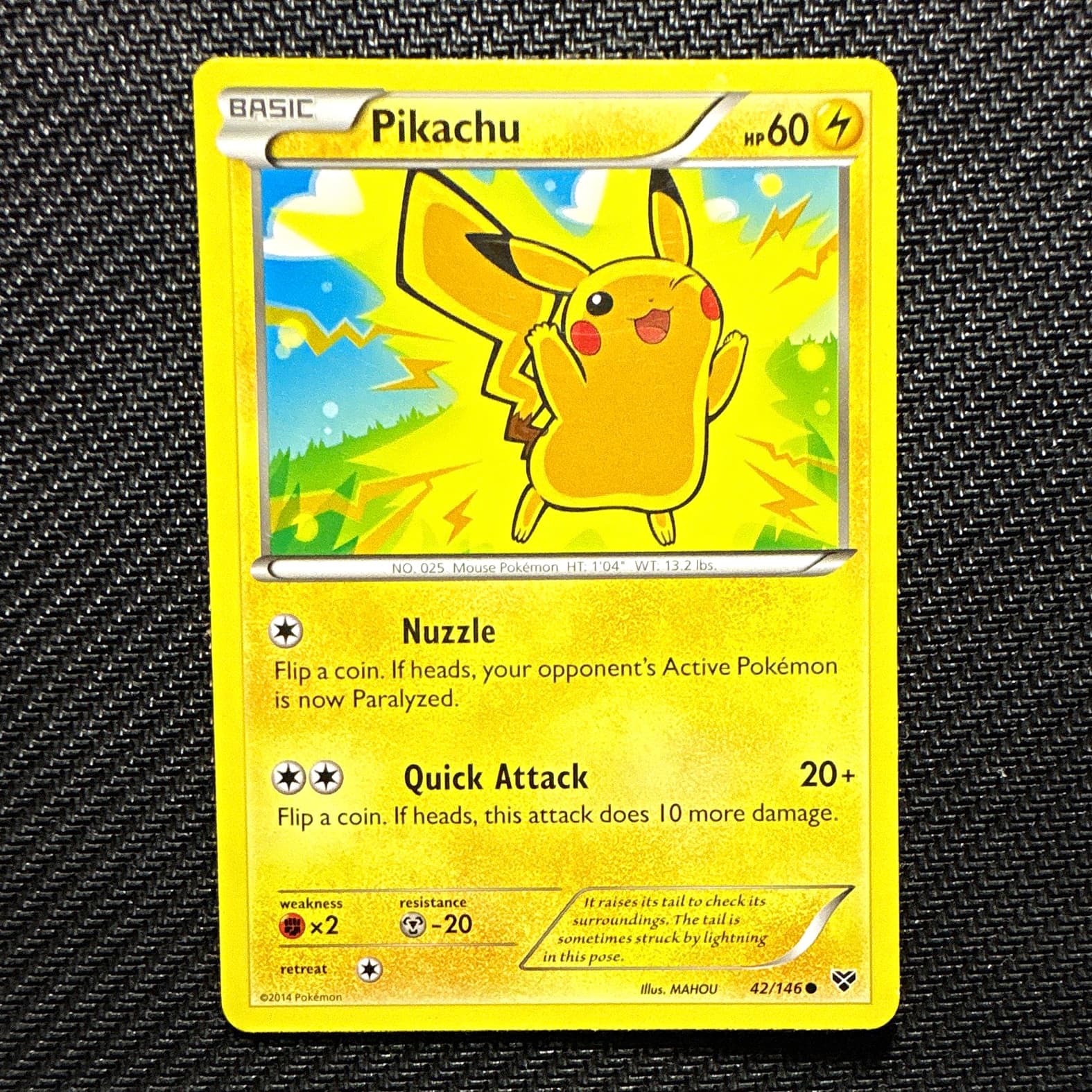 Pikachu 42/146 XY Regular Common LP-NM
