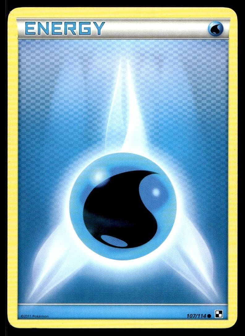 LP Water Energy [Black and White 107/114] Common Pokemon TCG