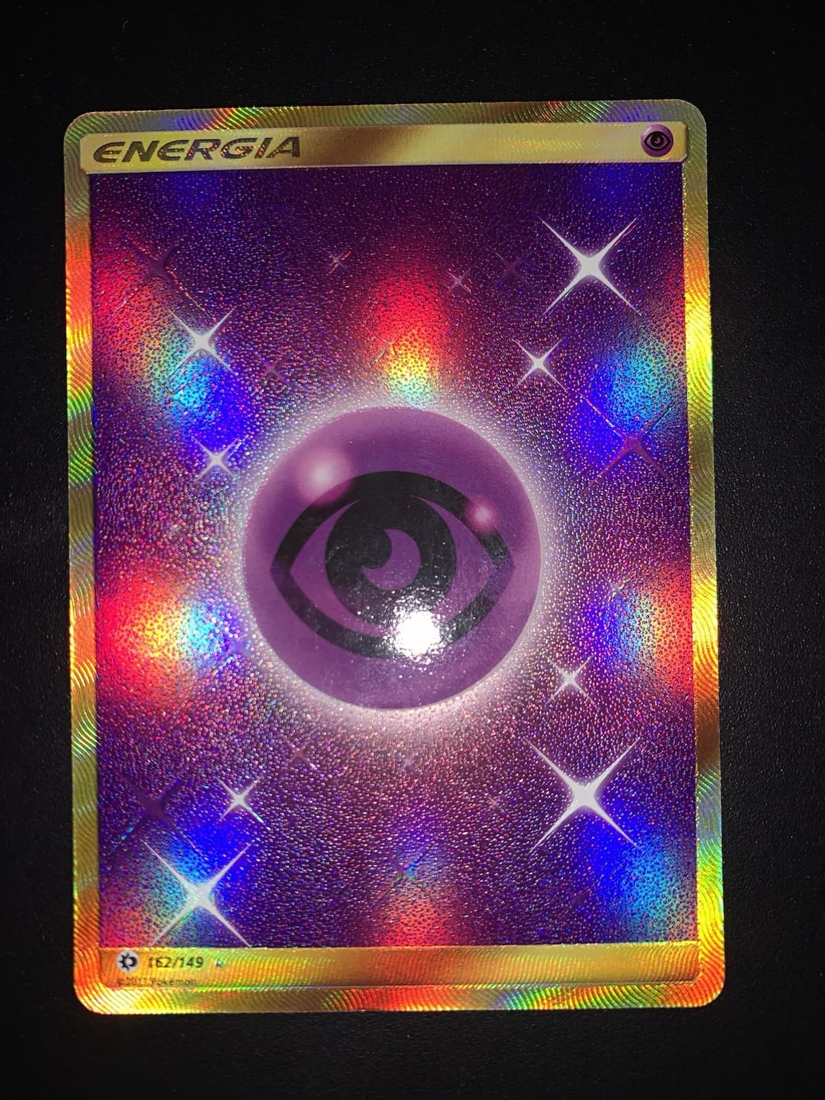 Carta Pokémon Energia Psiche 162/149 Ita Italiano Full Art Sole E Luna Gold