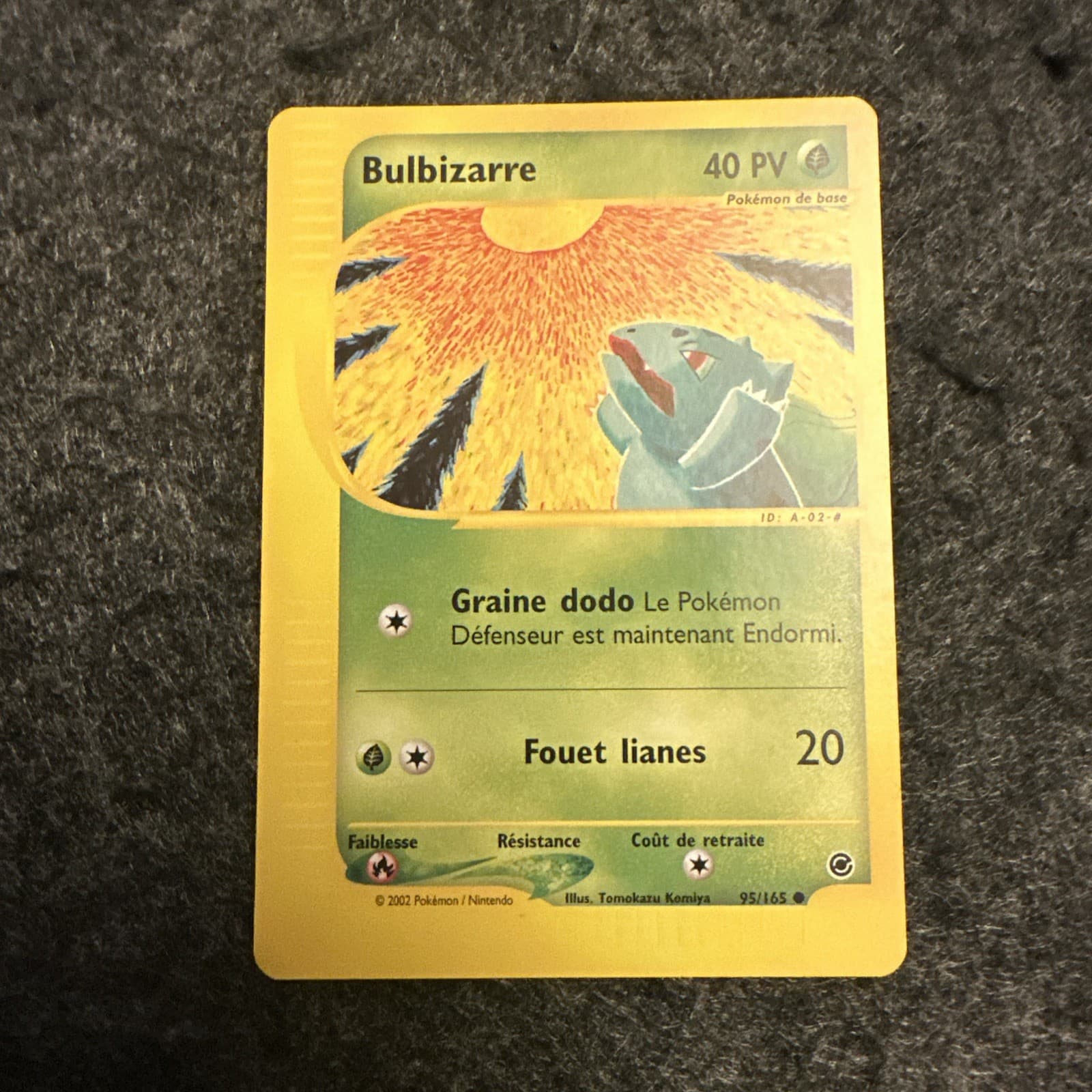 BULBIZARRE COMMUNE - POKÉMON 95/165 EXPÉDITION FR