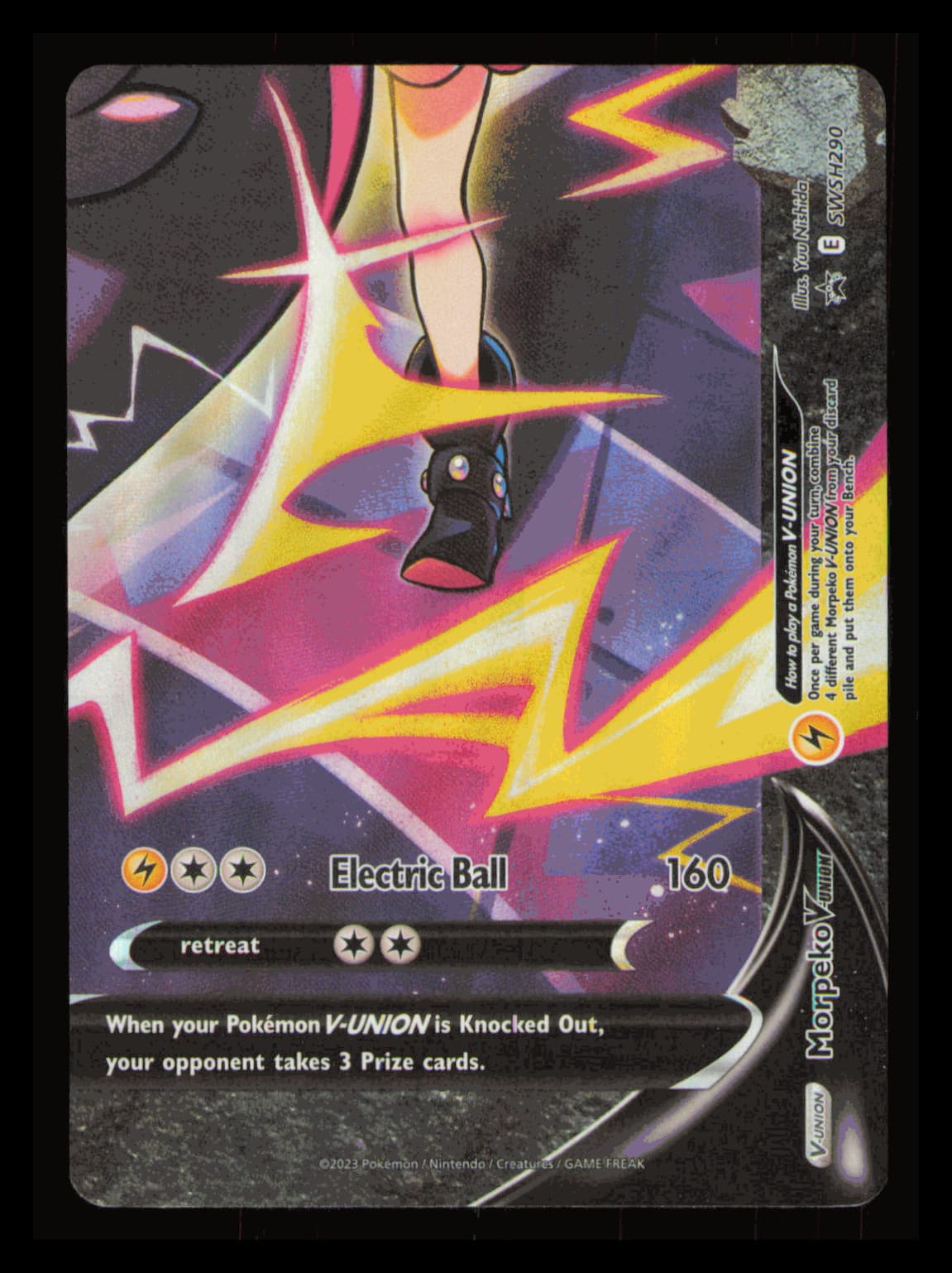 Morpeko V-Union - SWSH290 - SWSH Black Star Promos - Near Mint POKEMON
