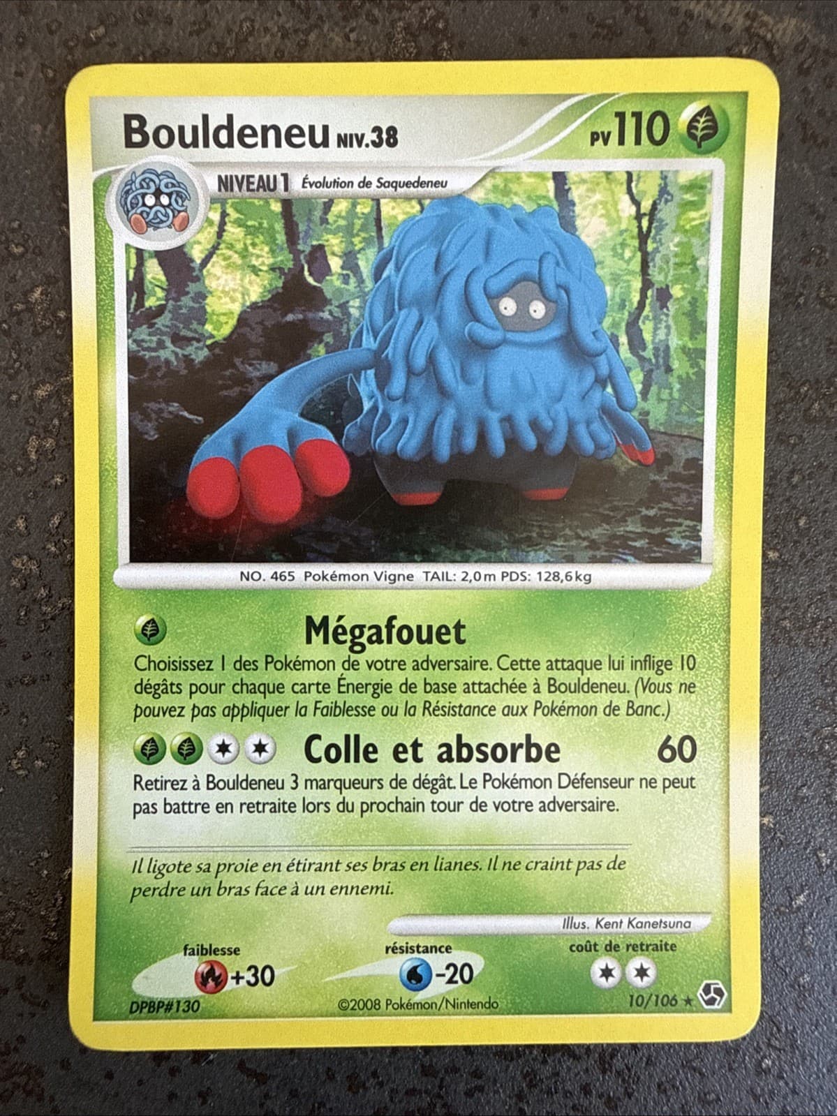 Carte Pokémon Bouldeneu 10/106 Holo D&P Duels au Sommet N/M - FR