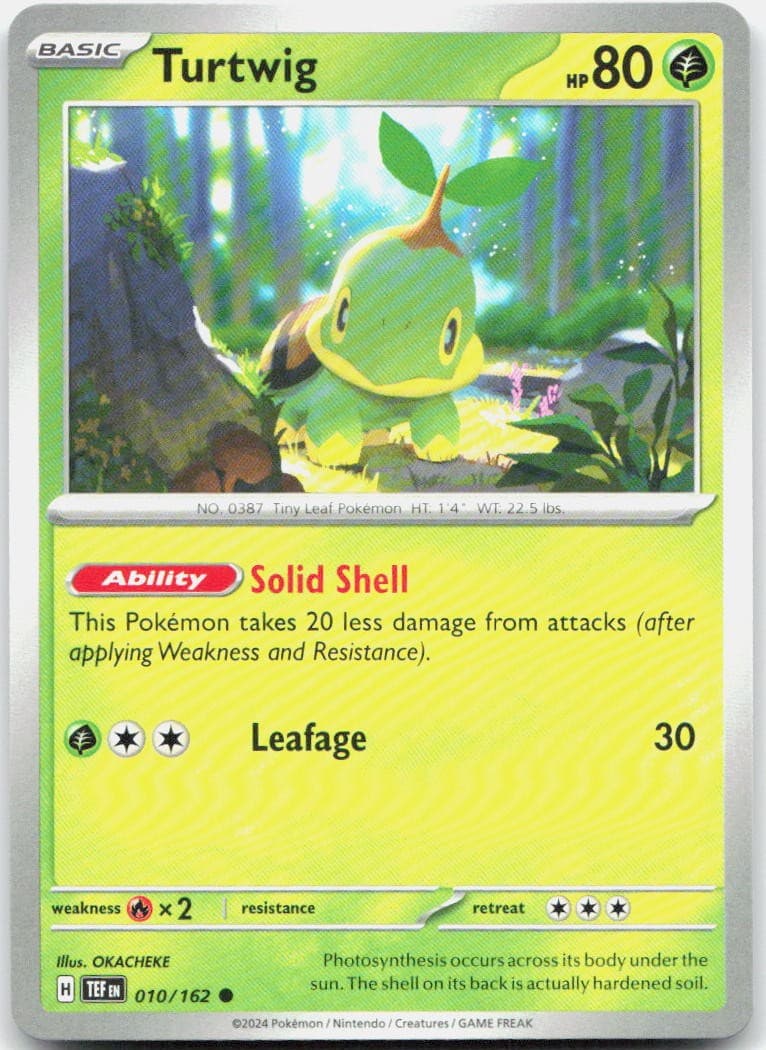Turtwig 010/162 SV05 Temporal Forces C NM Pokémon — English