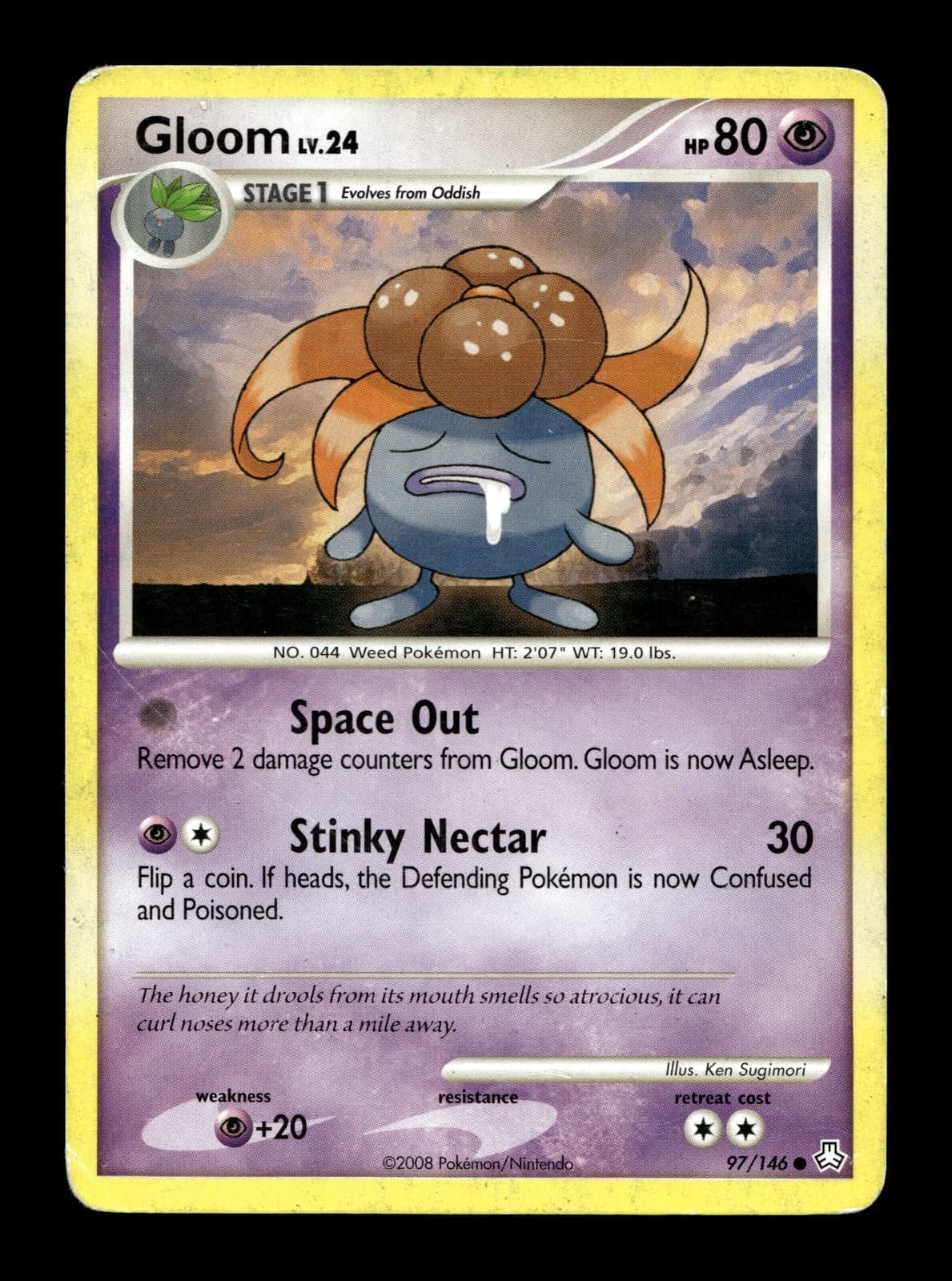 Gloom (97) Legends Awakened #97 (2008) Common HP Pokemon