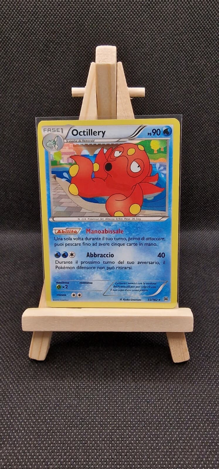 Pokémon Card Holo 🐙 Octillery 33/162 - Turboblitz - ITA 🇮🇹