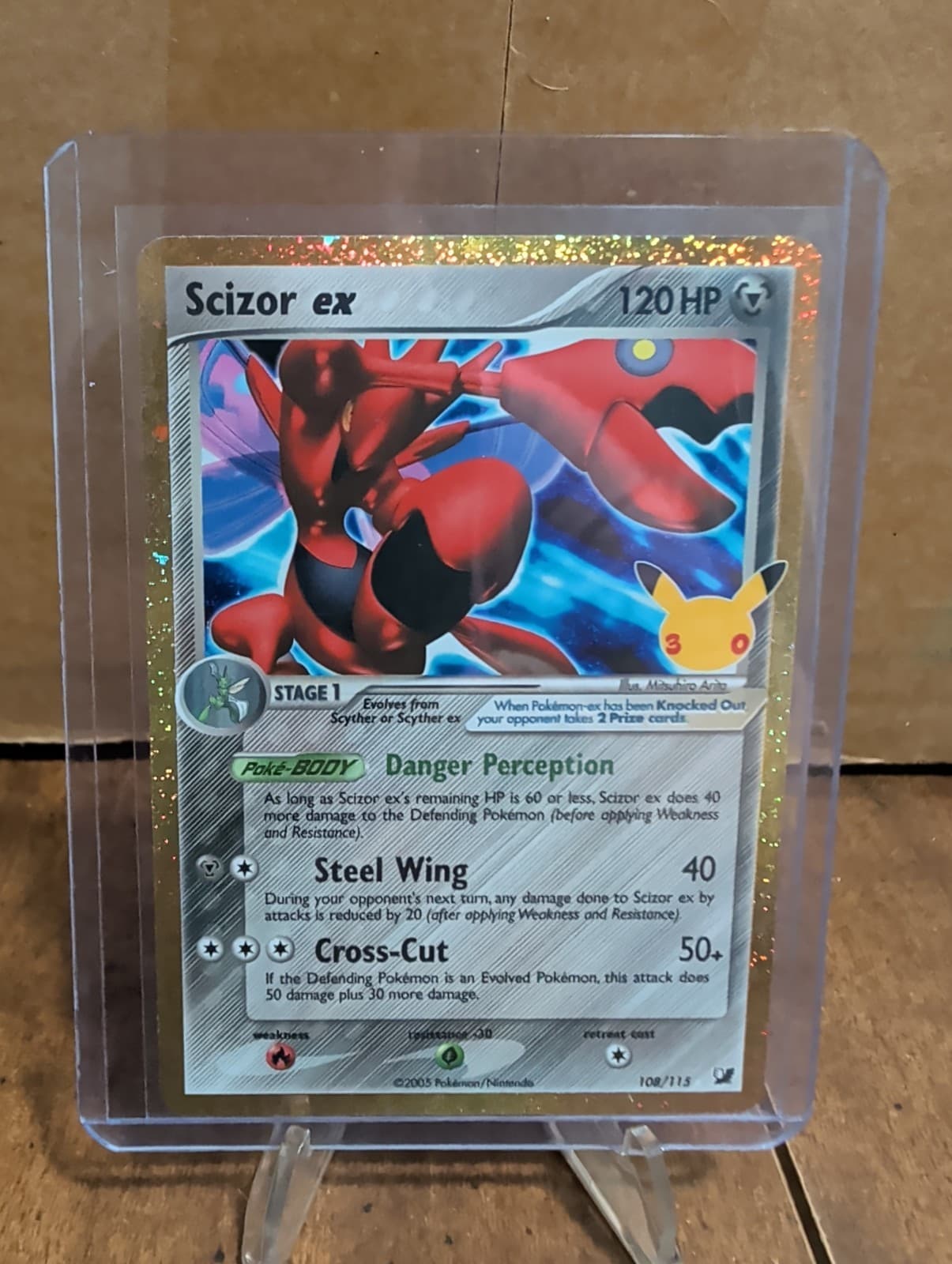 Pokemon ME: 30th Celebration Classic Collection #108/115 Scizor ex NM