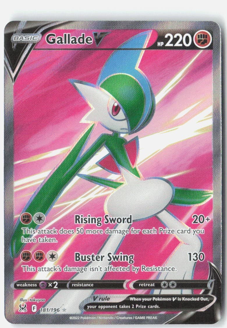 Gallade V (Full Art) SWSH11: Lost Origin [SWSH11 - 181/196] Pokemon