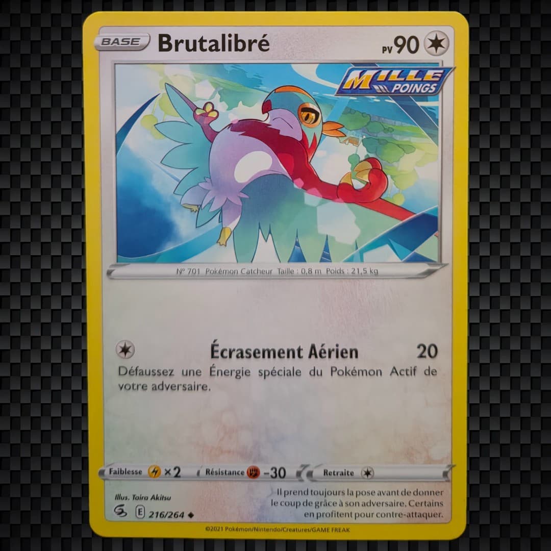 Cartes Pokémon : BRUTALIBRÉ 216/264 - Poing de Fusion - FR 🇨🇵