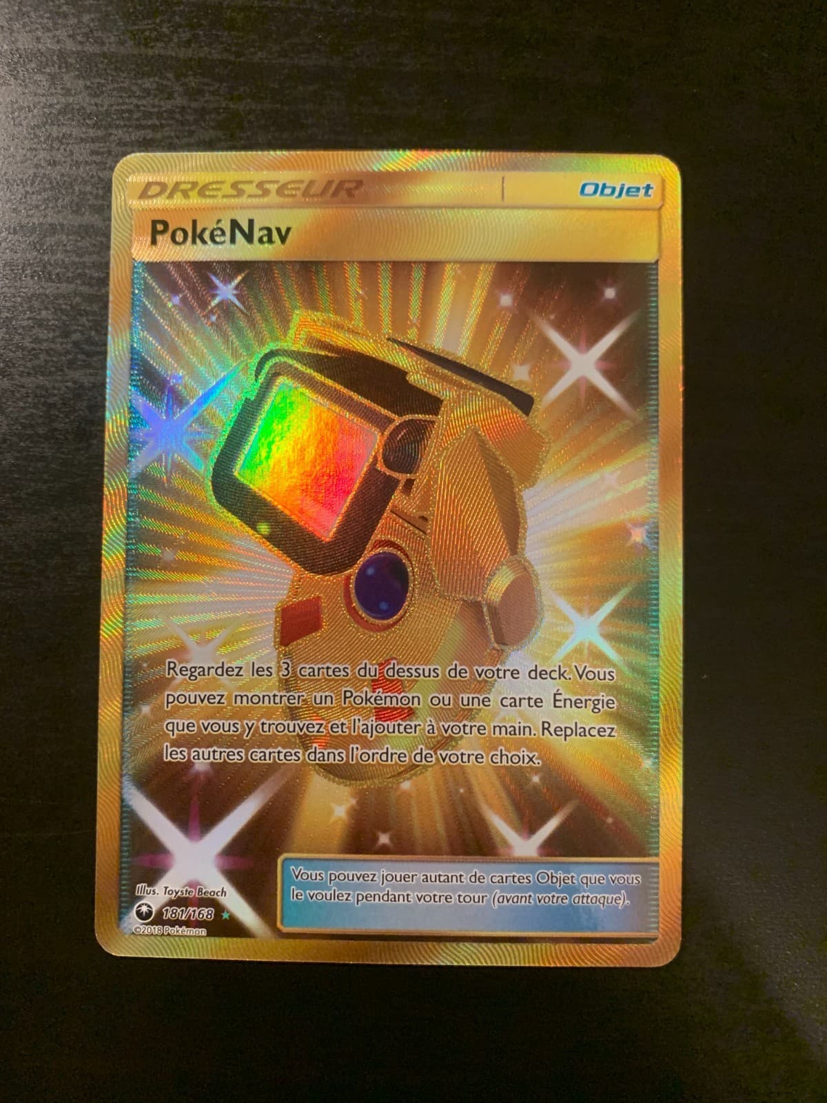 Carte Pokémon : PokéNav 181/168 Tempête Céleste Française NEUF