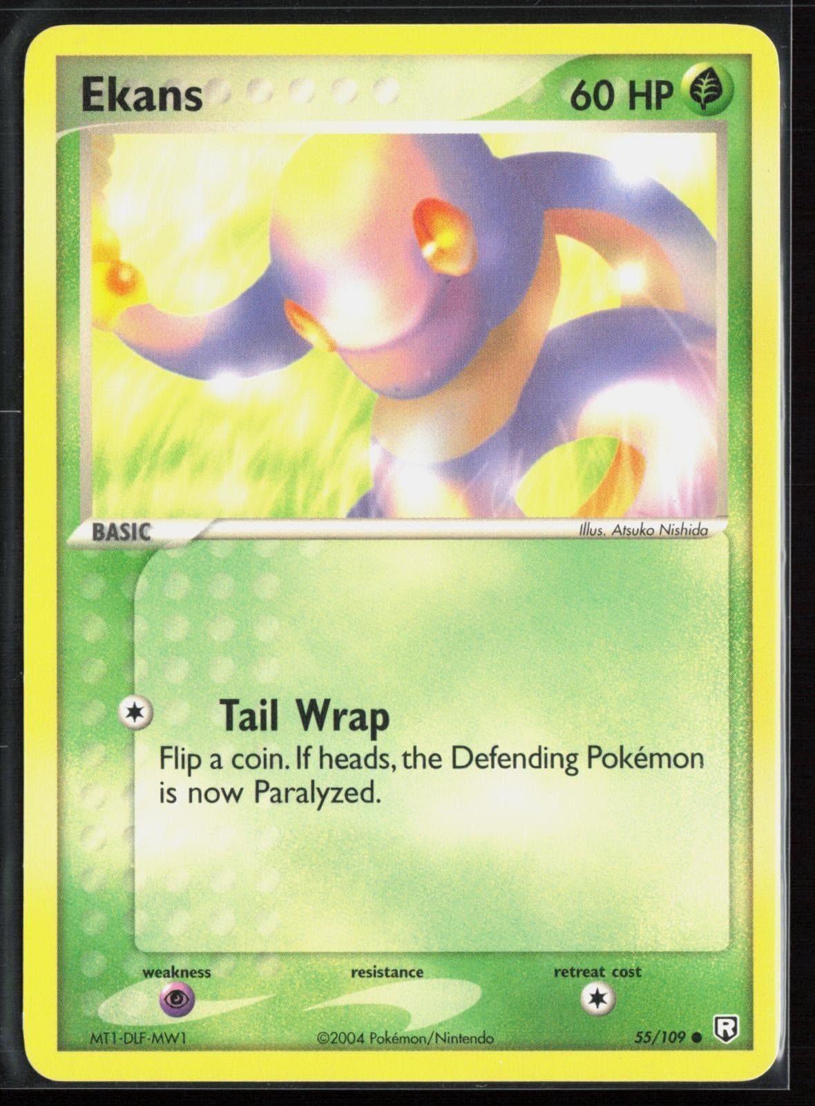 Ekans 55/109 - Pokemon Team Rocket Returns - Common - NM