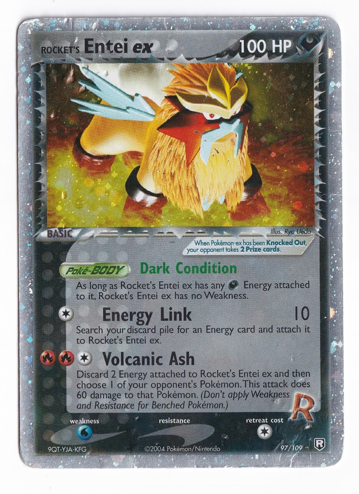 Rocket's Entei EX 97/109 Holo [MP]