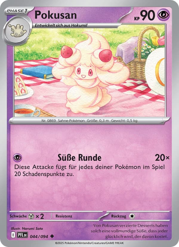 Pokémon Pokusan Fatale Flammen #44/94 🇩🇪