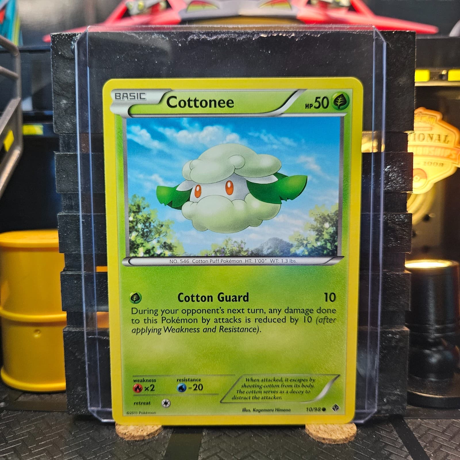 Cottonee Emerging Powers Pokémon TCG 10/98 Black & White Common
