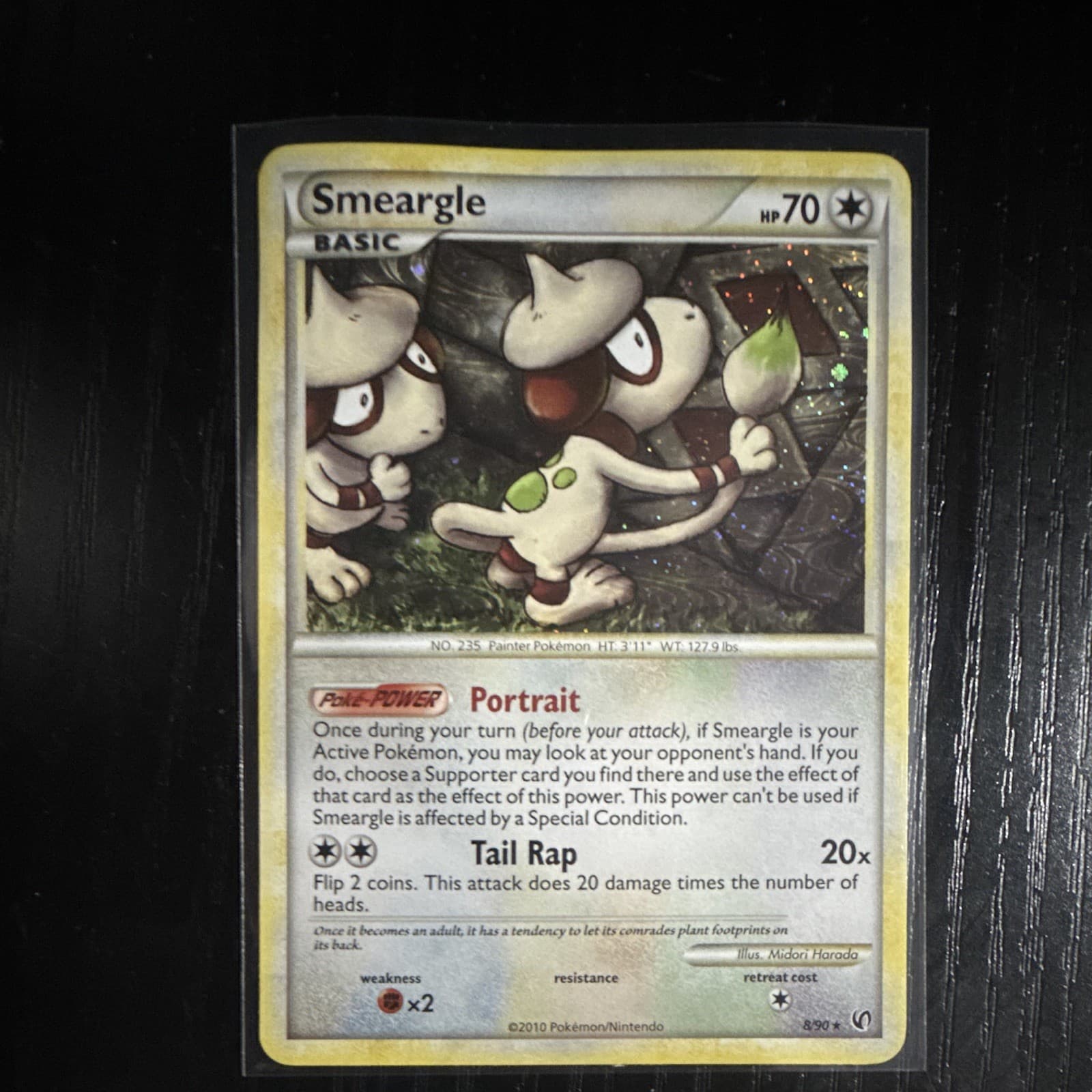 Smeargle 8/90 Undaunted Holo Pokémon