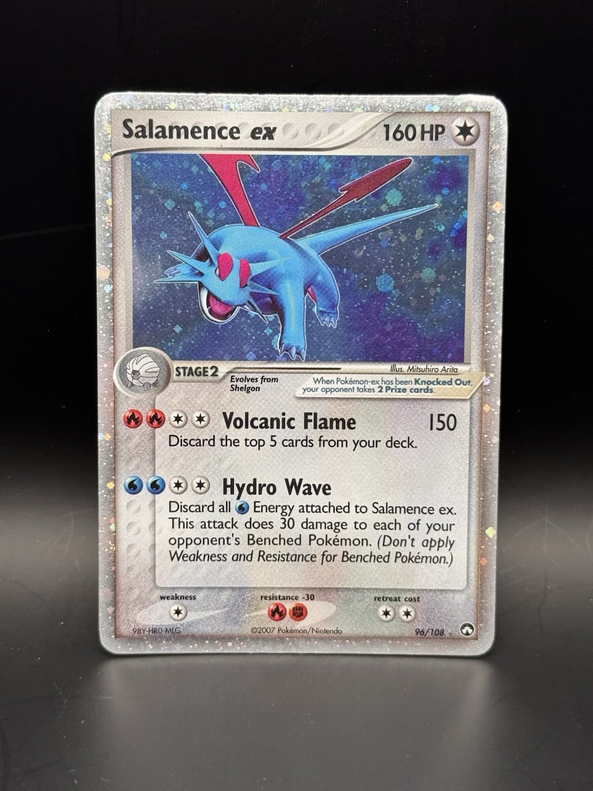 Pokémon Salamence ex EX Power Keepers 96/108 Holo MP
