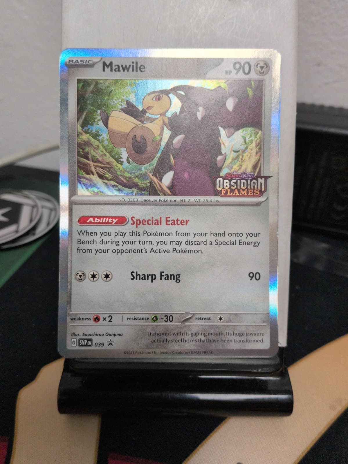 Pokemon Mawile 039 Pokemon Scarlet & Violet Promo Lightly Played