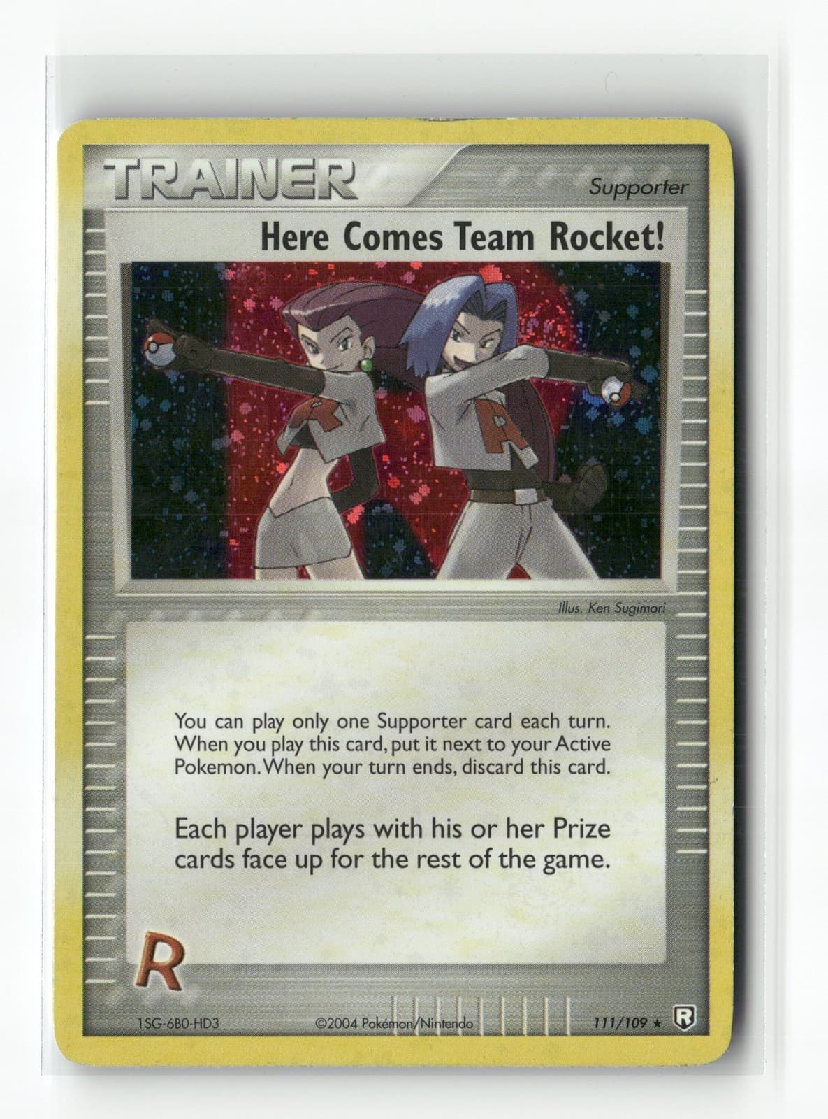 Here Comes Team Rocket! Holofoil [RR - 111/109]