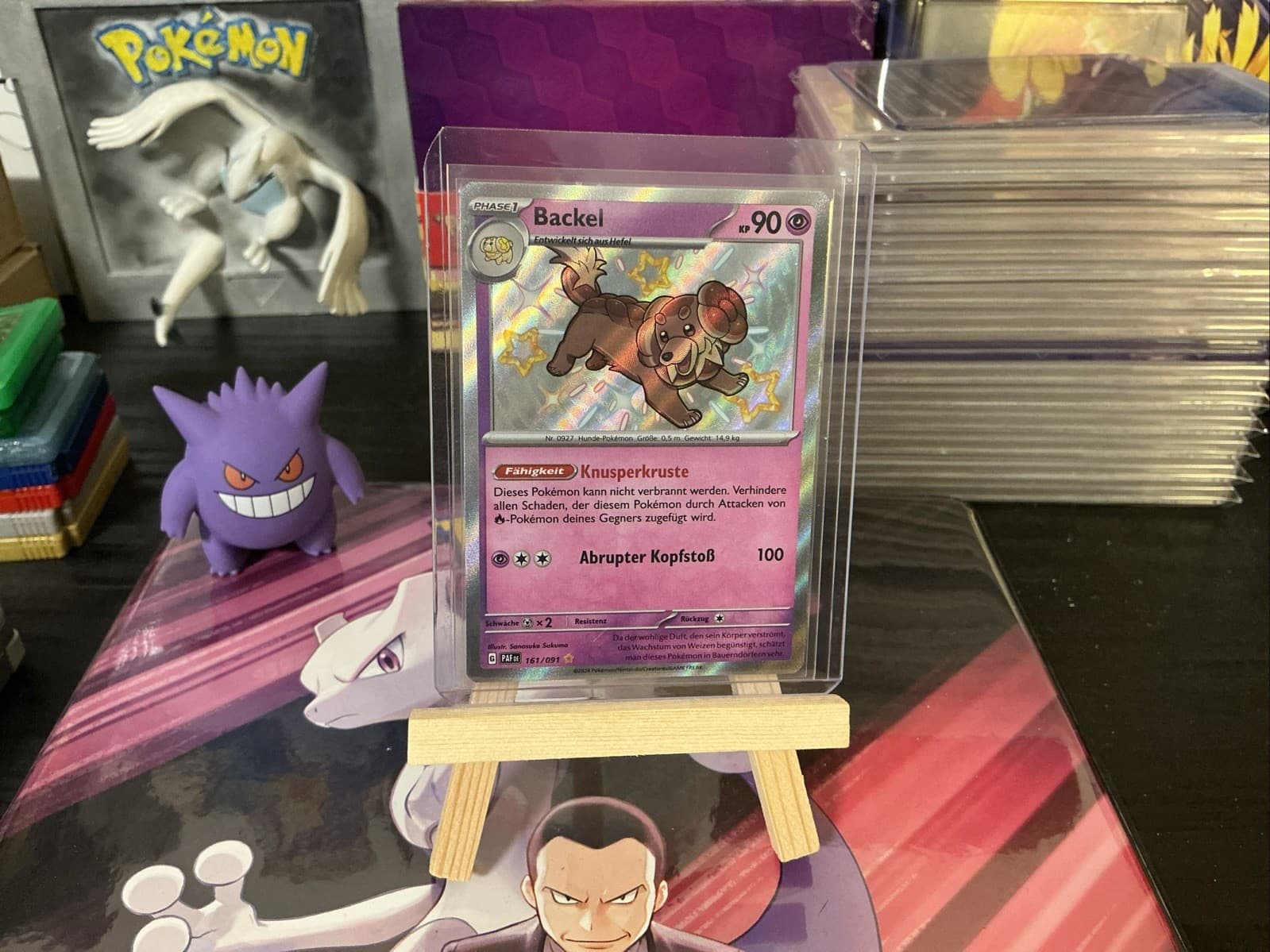 POKEMON - Paldeas Schicksale - Backel - 161/091 - deutsch