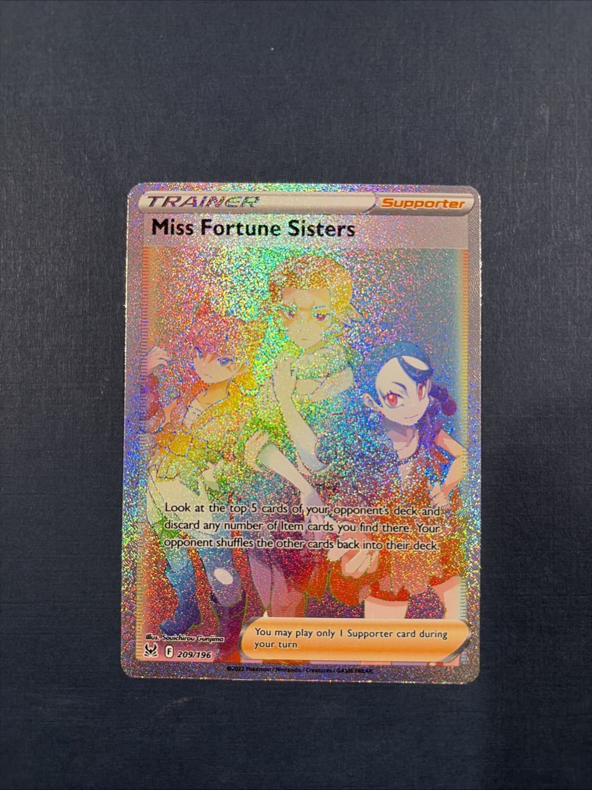 Miss Fortune Sisters (Secret) 209/196 Swsh11: Lost Origin Holo