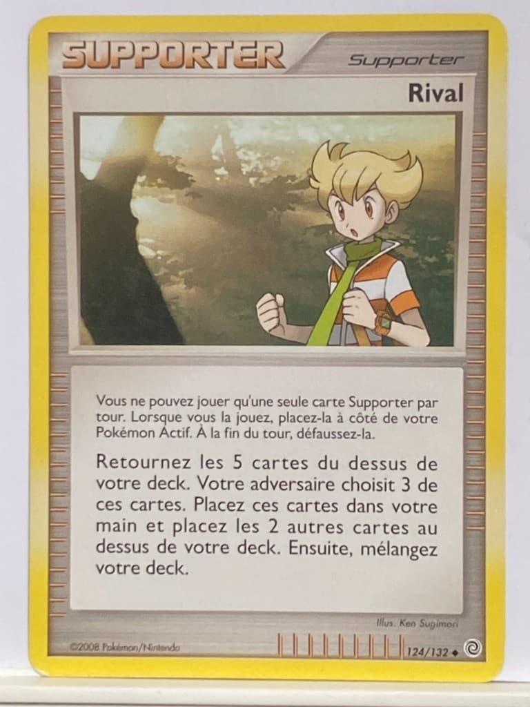 Rival 124/132 D&P Merveilles Secrètes carte Pokemon FR
