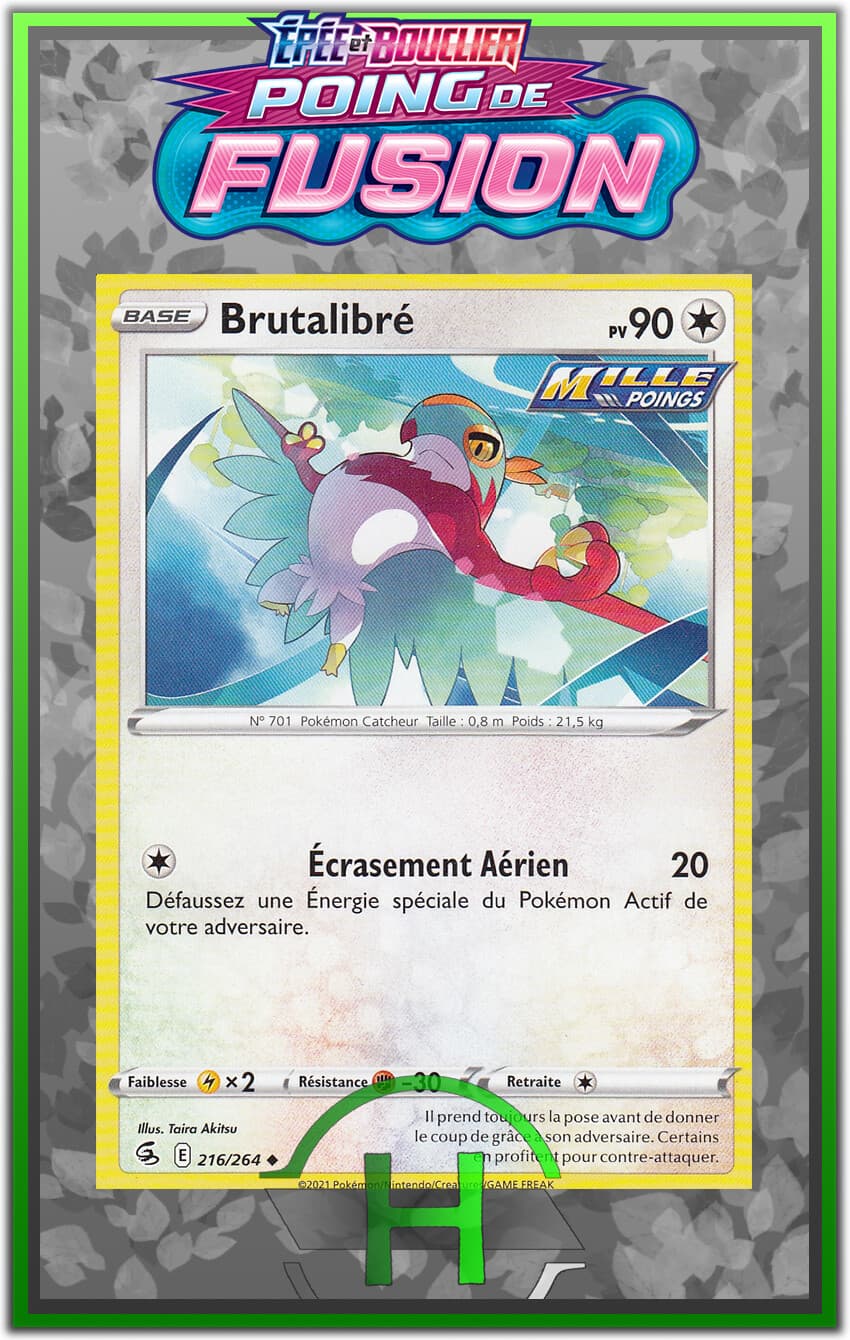 Brutalibré - EB08:Poing de Fusion - 216/264 - Carte Pokémon Française Neuve