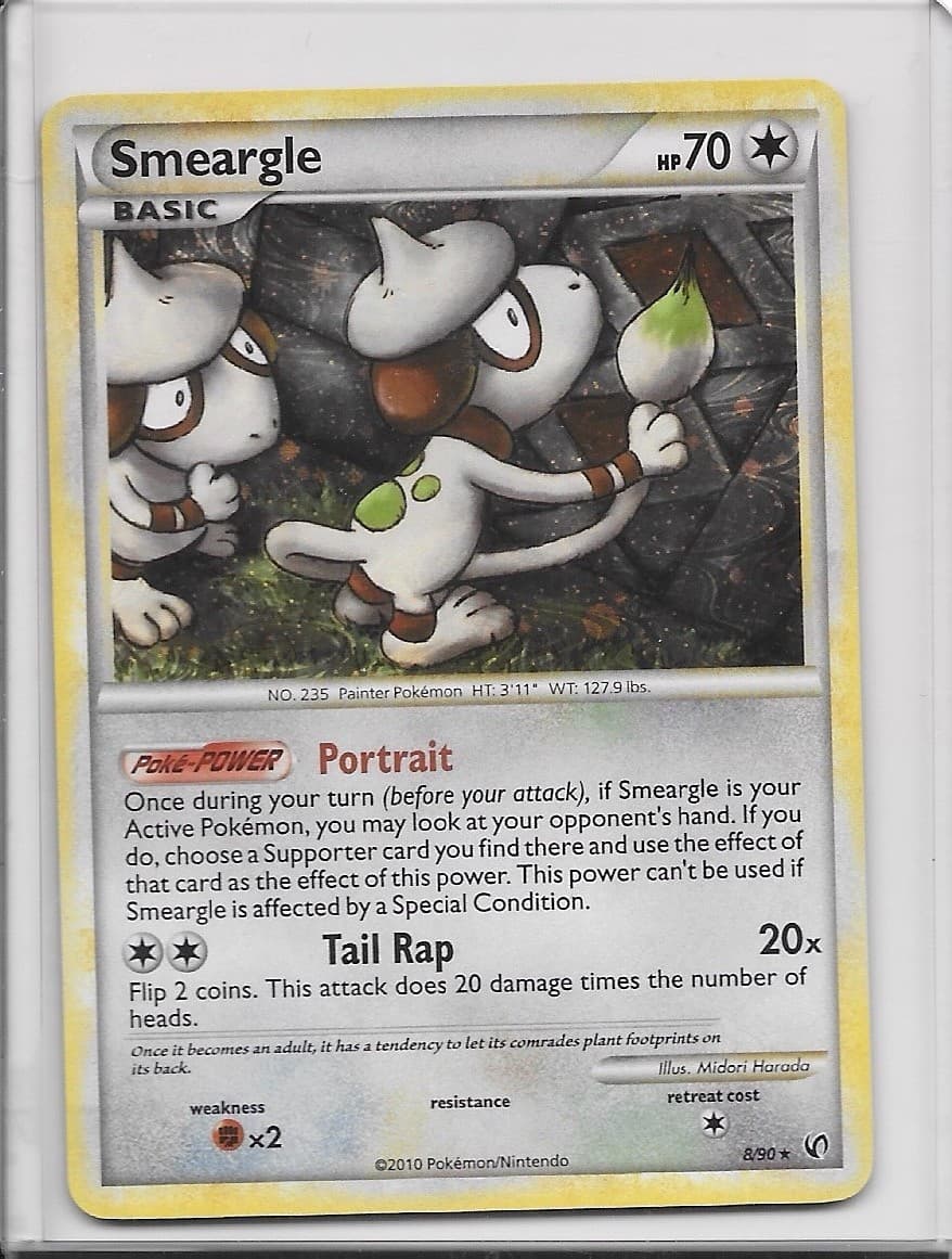 Pokemon TCG Smeargle 8/90 Undaunted Holo